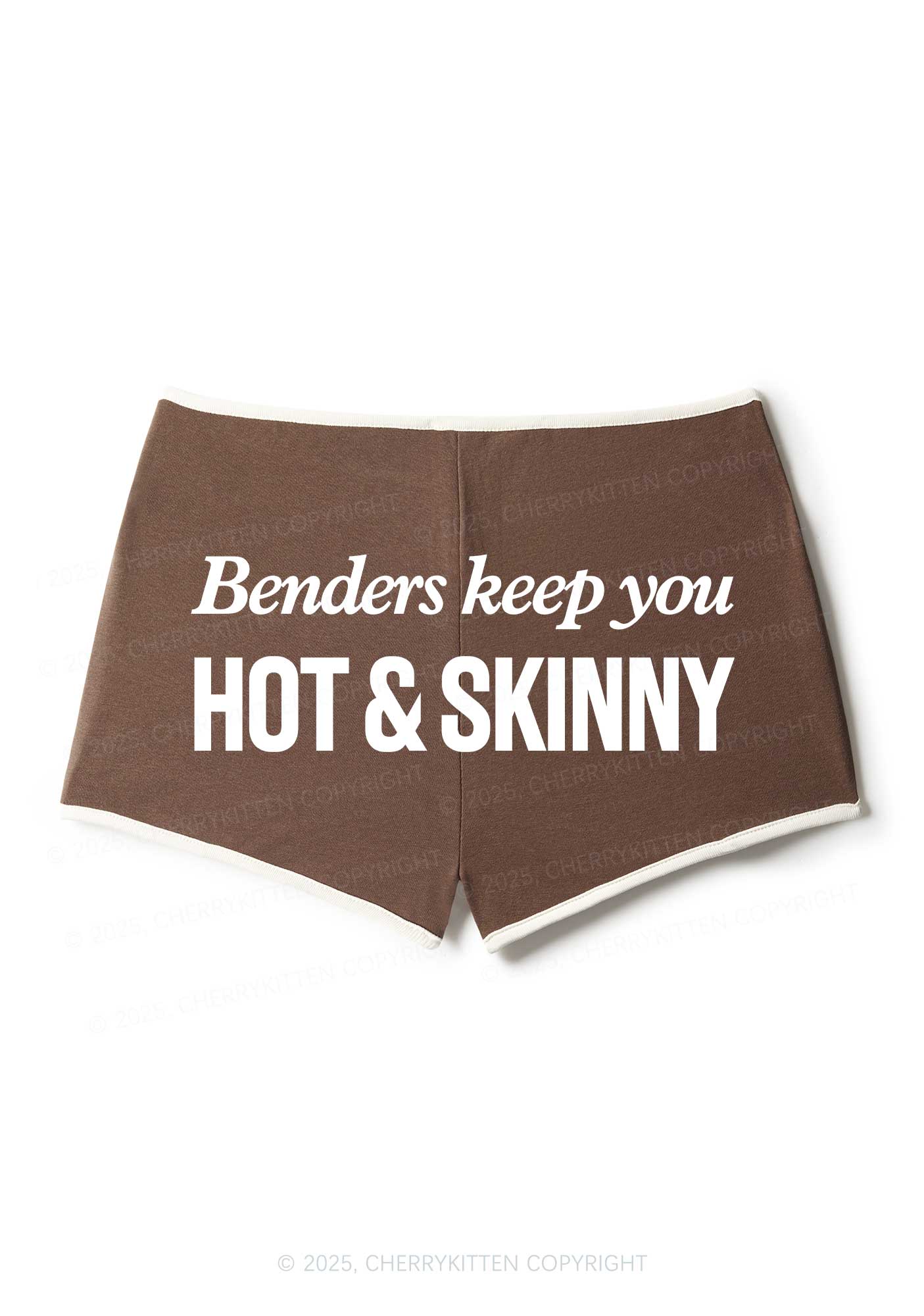 Benders Keep You Hot Skinny Y2K Booty Shorts Cherrykitten - Image 5