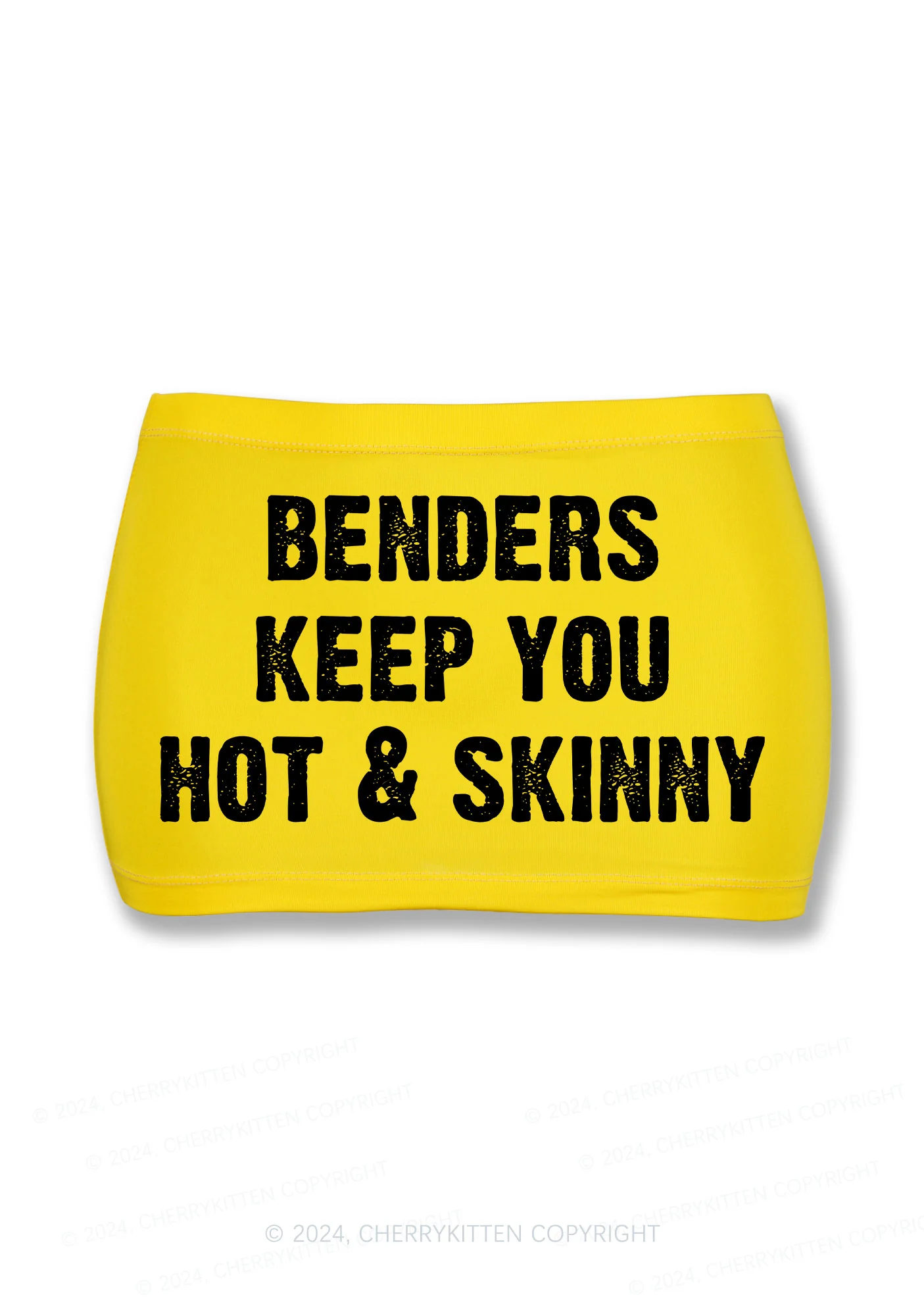 Benders Keep You Hot Y2K Mini Hip Skirt Cherrykitten - Image 3