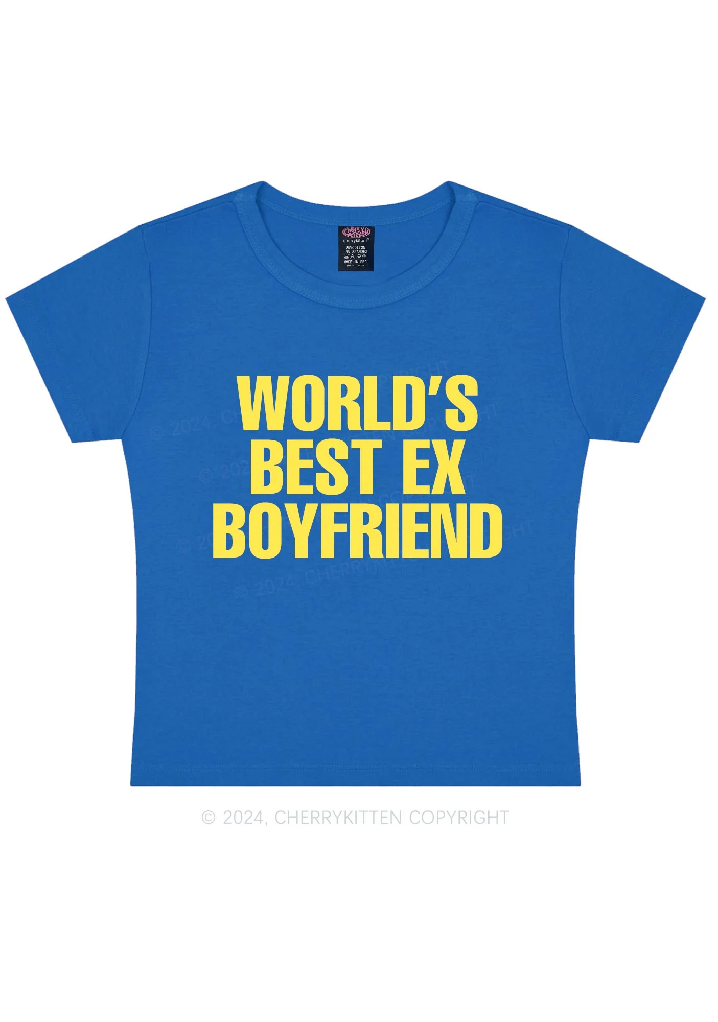 Best Ex Boyfriend Y2K Baby Tee Cherrykitten - Image 5