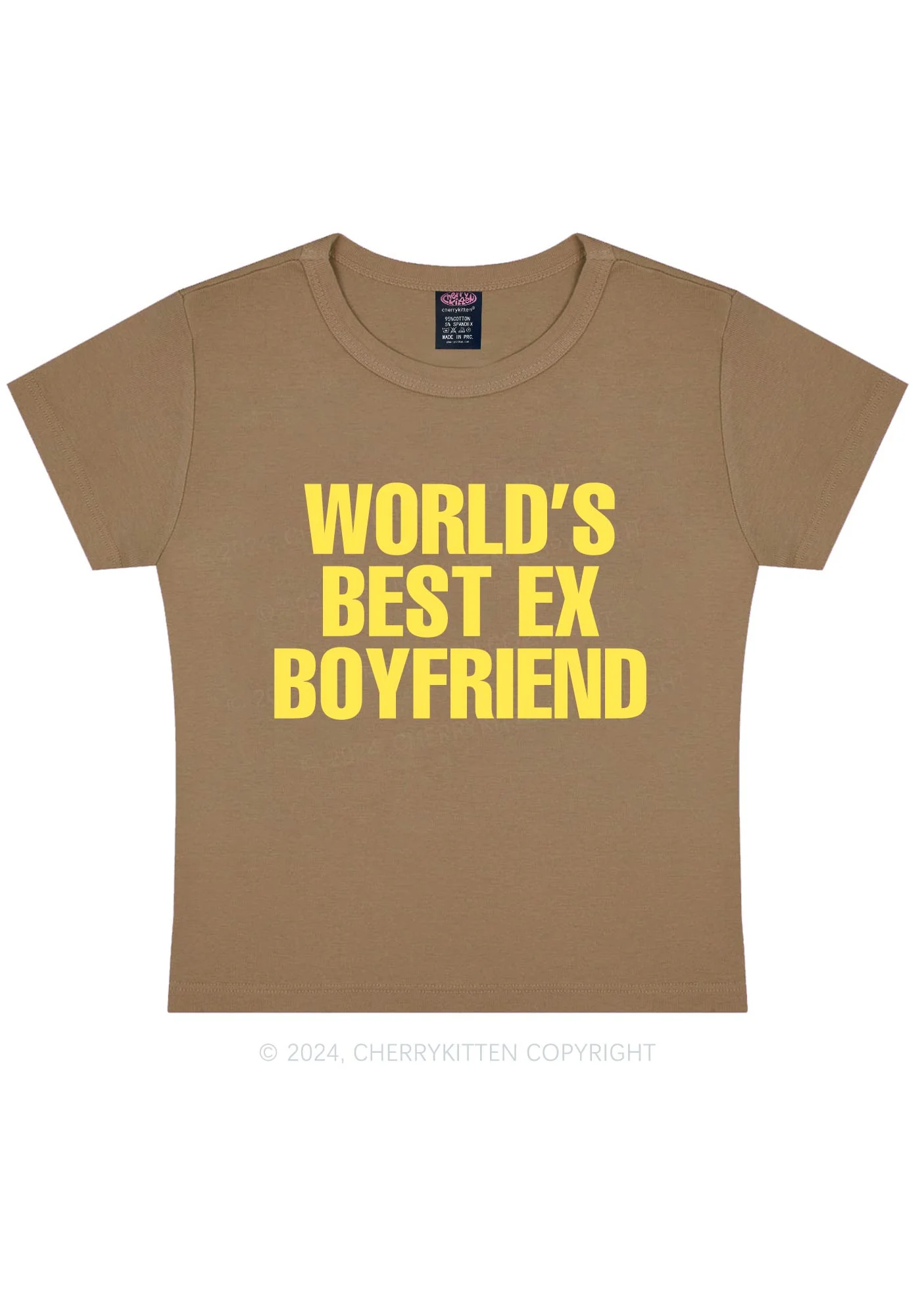 Best Ex Boyfriend Y2K Baby Tee Cherrykitten - Image 9