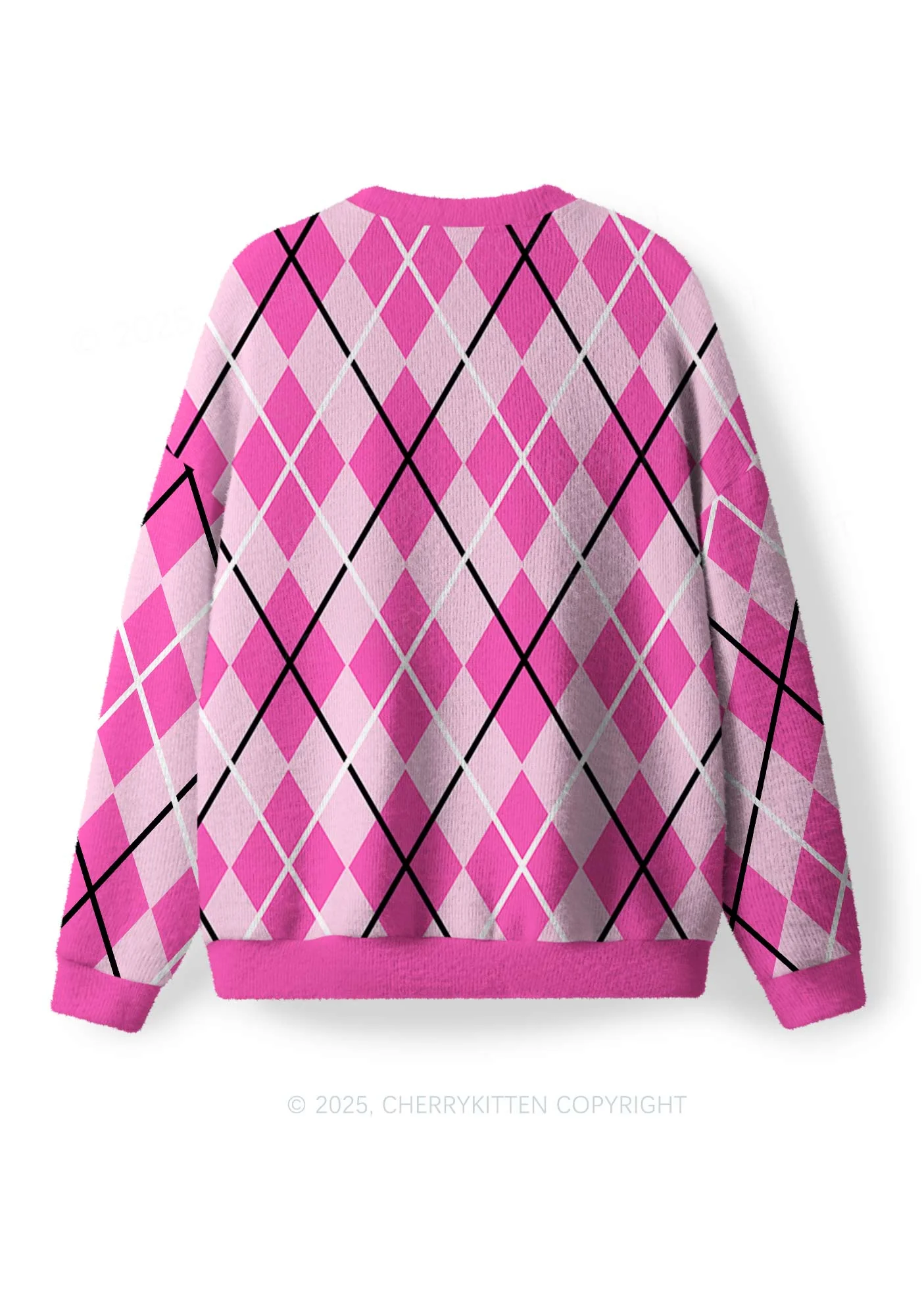 Best Ex Boyfriend Y2K Christmas Knit Sweatshirt Cherrykitten - Image 3