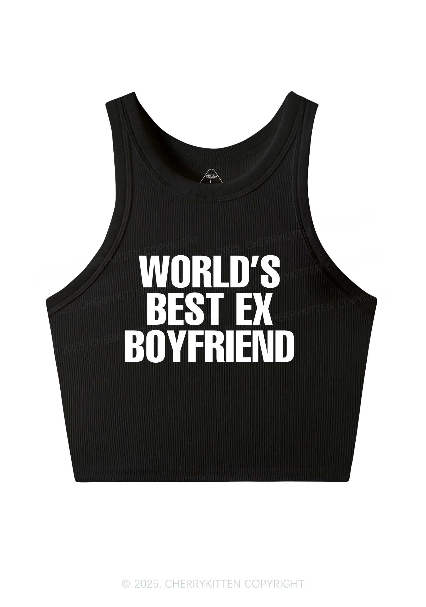 Best Ex Boyfriend Y2K Crop Tank Top Cherrykitten - Image 3