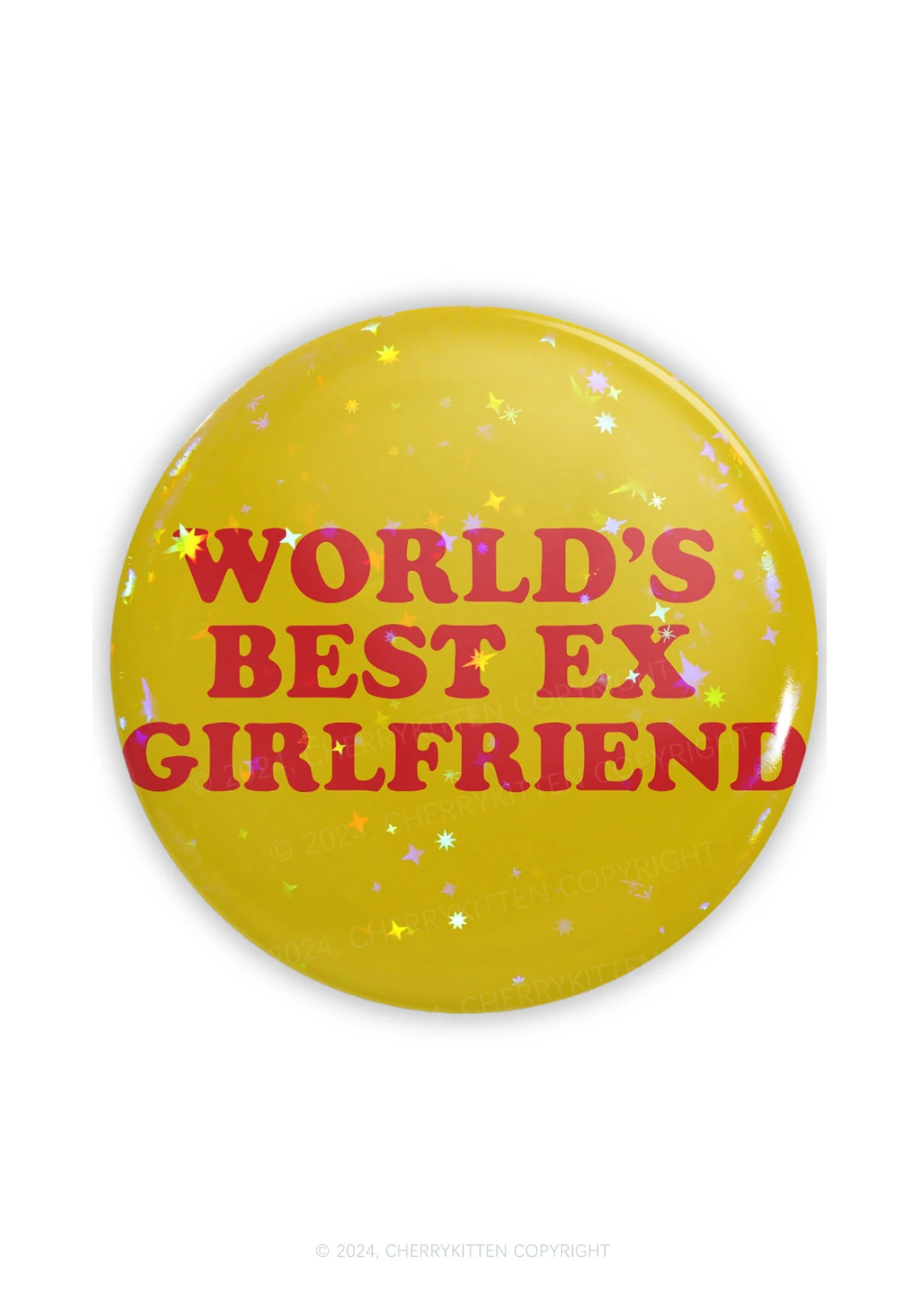 Best Ex Girlfriend 1Pc Y2K Pin Badge Cherrykitten - Image 4