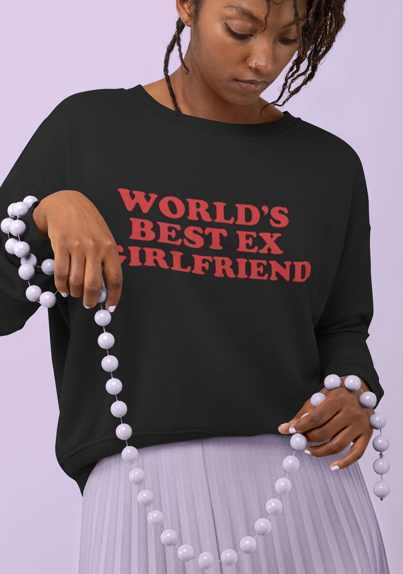 Best Ex Girlfriend Y2K Sweatshirt - Image 3