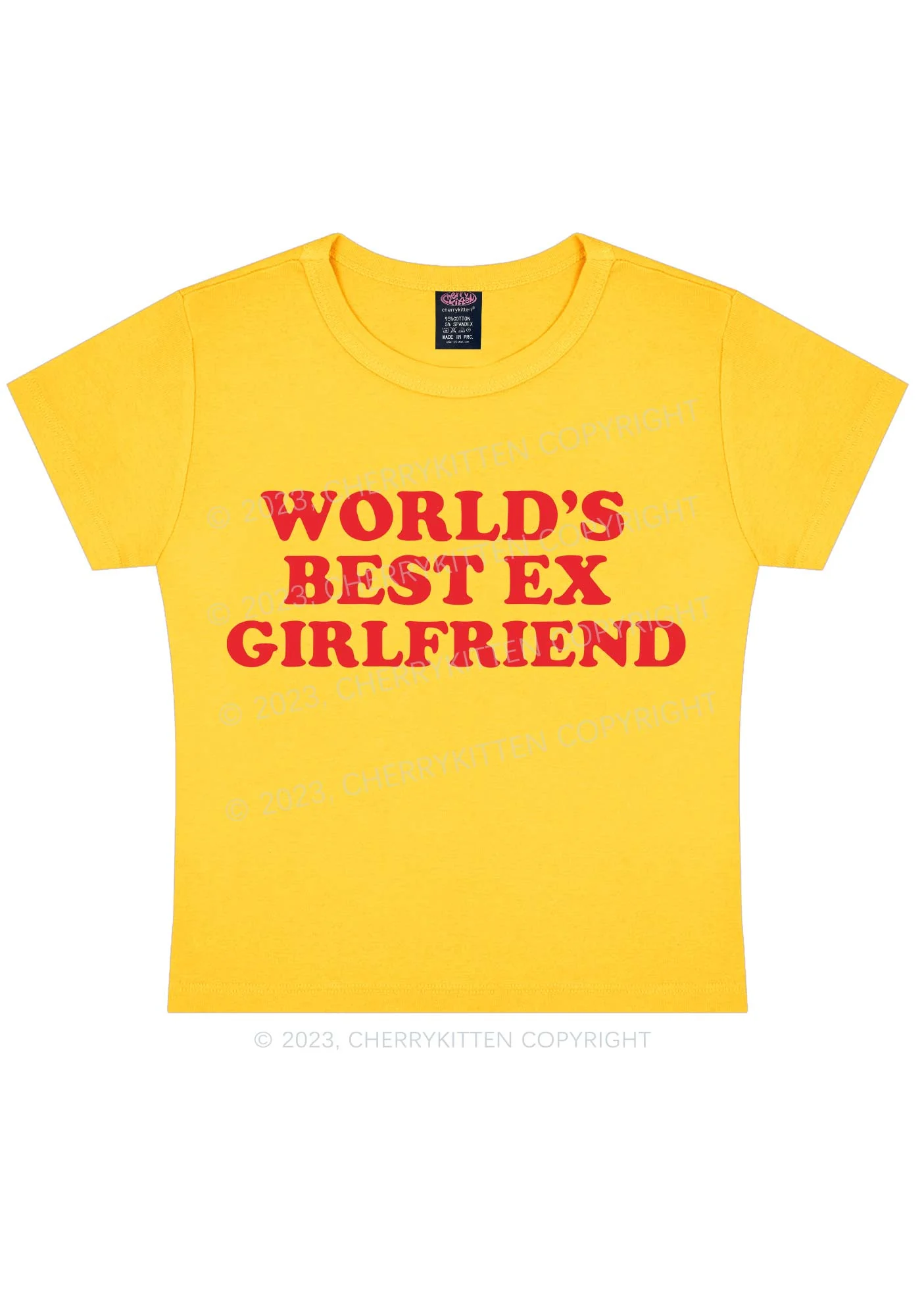 Best Ex Girlfriend Y2k Baby Tee - Image 5