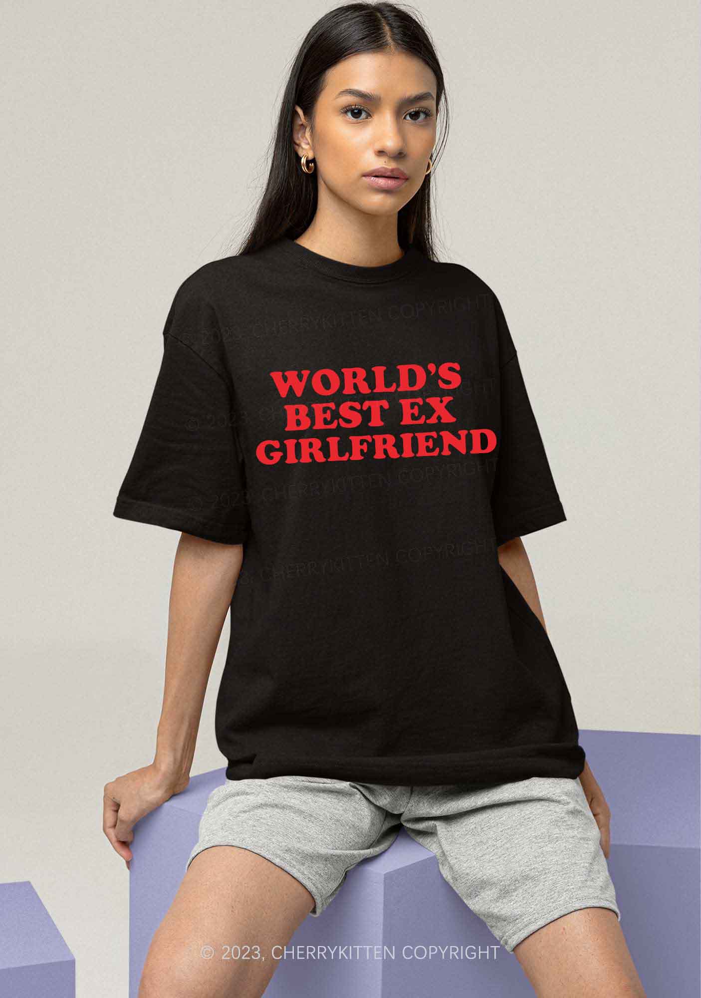Best Ex Girlfriend Y2K Chunky Shirt Cherrykitten - Image 2