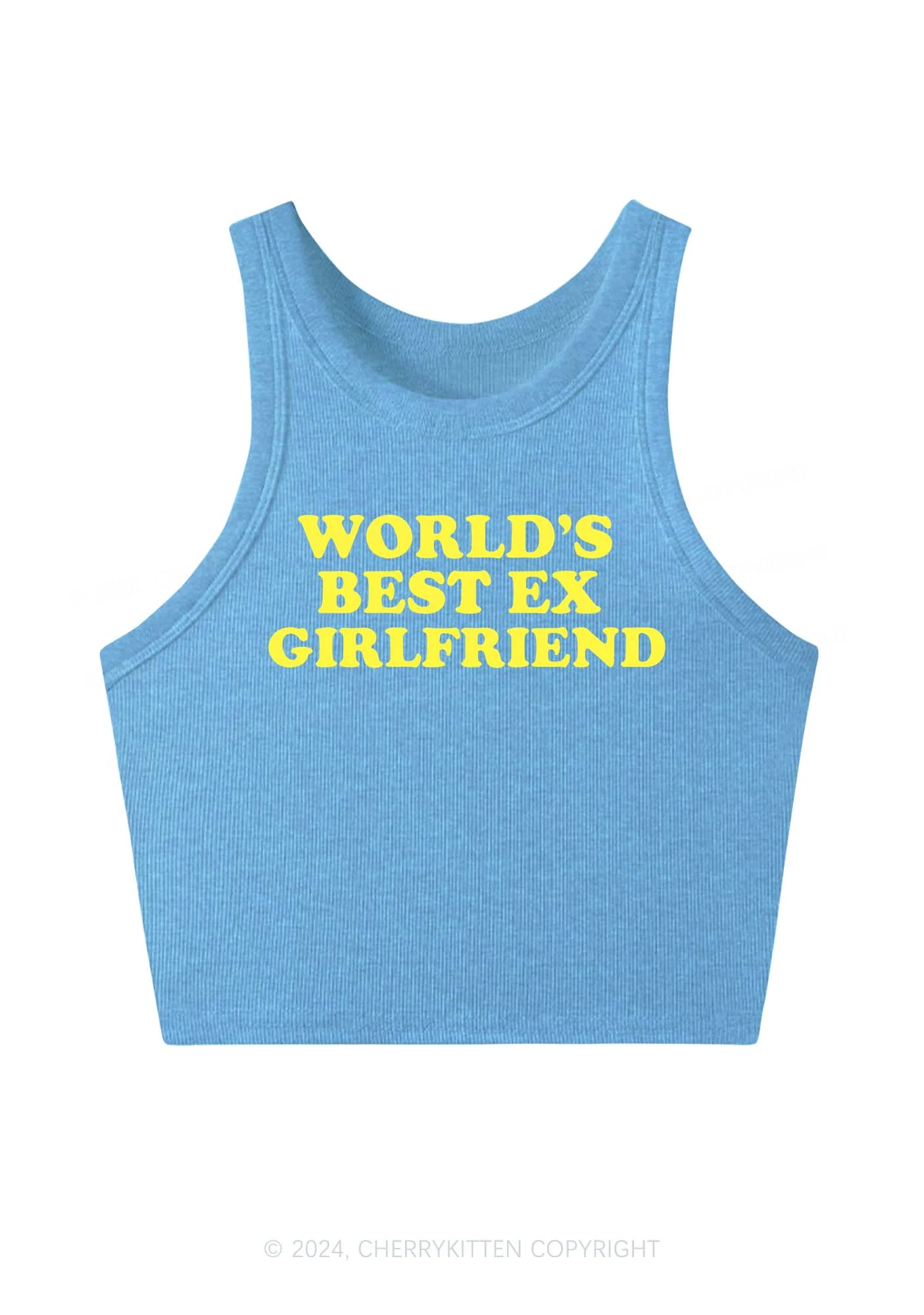 Best Ex Girlfriend Y2K Crop Tank Top Cherrykitten - Image 5