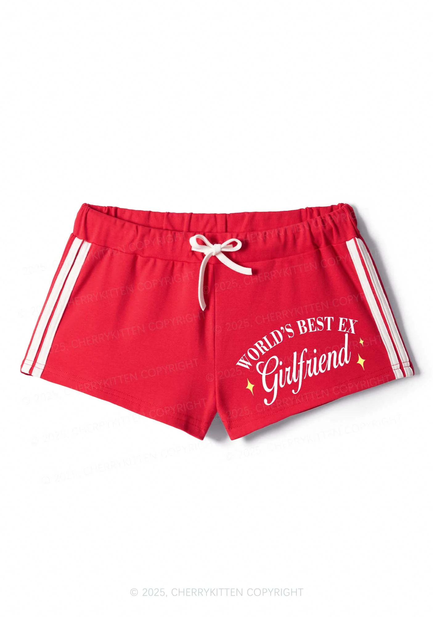 Best Ex Girlfriend Y2K Drawstring Mini Shorts Cherrykitten - Image 5
