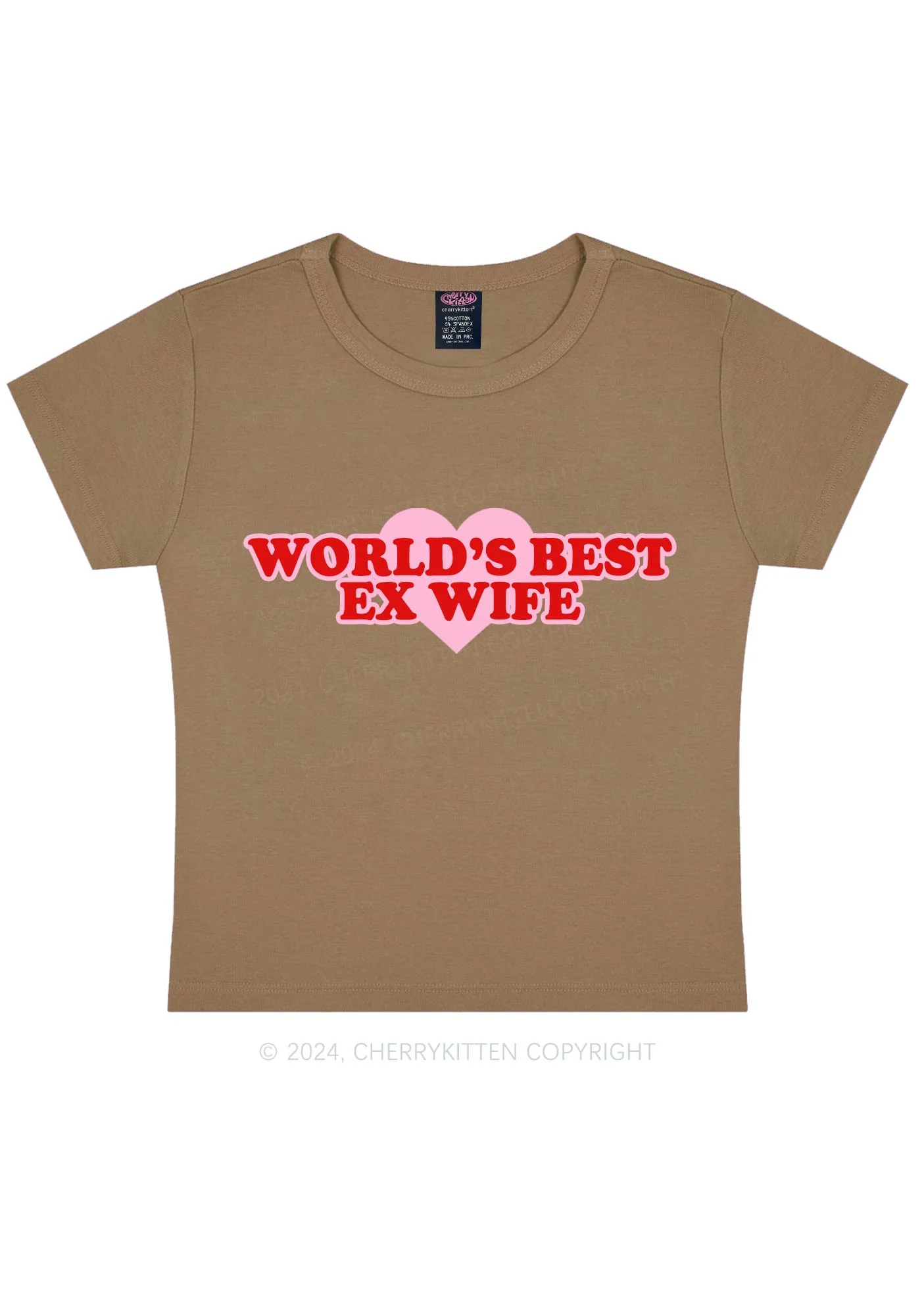 Best Ex Wife Y2K Baby Tee Cherrykitten - Image 10