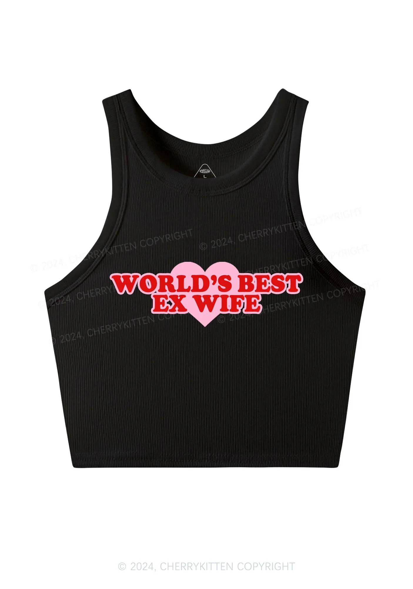Best Ex Wife Y2K Crop Tank Top Cherrykitten - Image 2