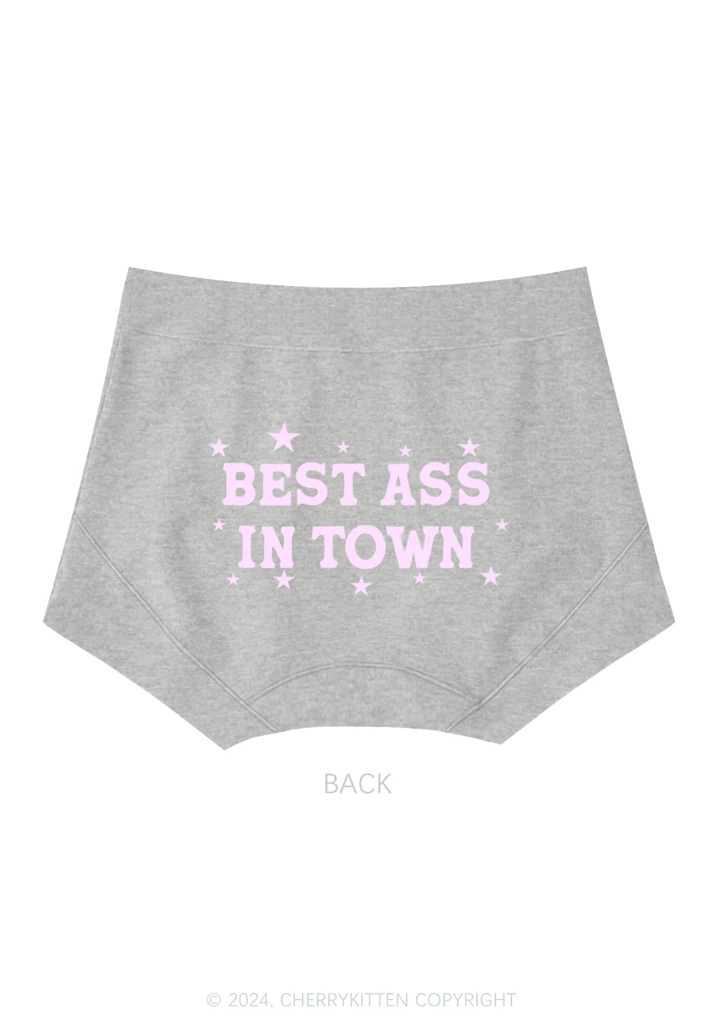 Best In Town Y2K Mid Rise Waist Boyshort Cherrykitten - Image 5