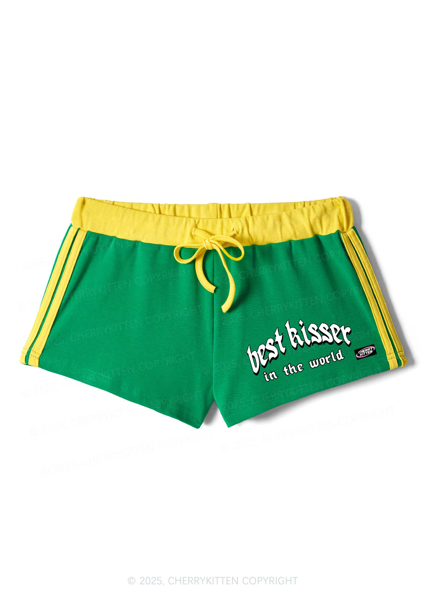Best Kisser In The World Y2K Drawstring Mini Shorts Cherrykitten - Image 5