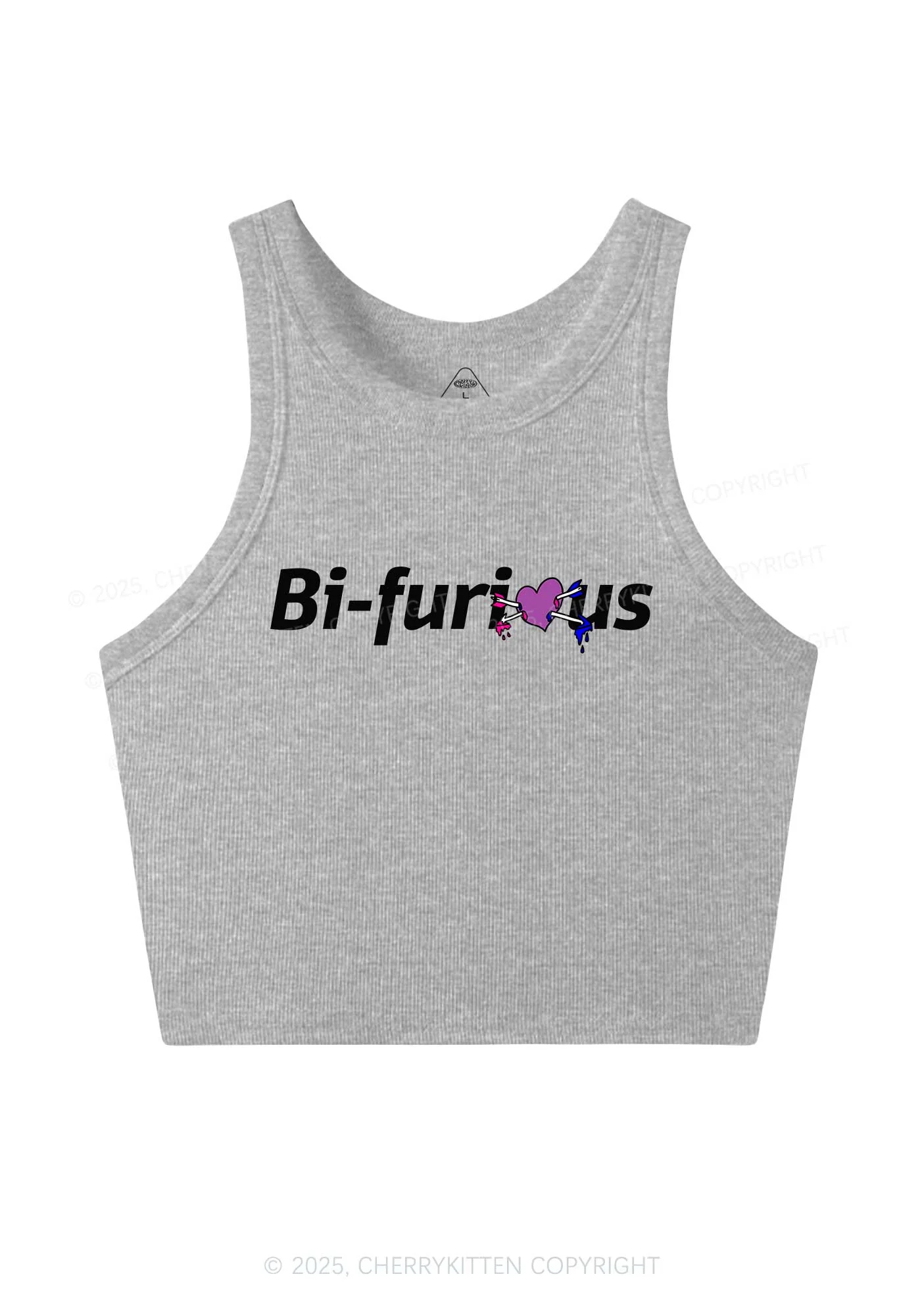 Bifurious Pride Y2K Crop Tank Top Cherrykitten - Image 4