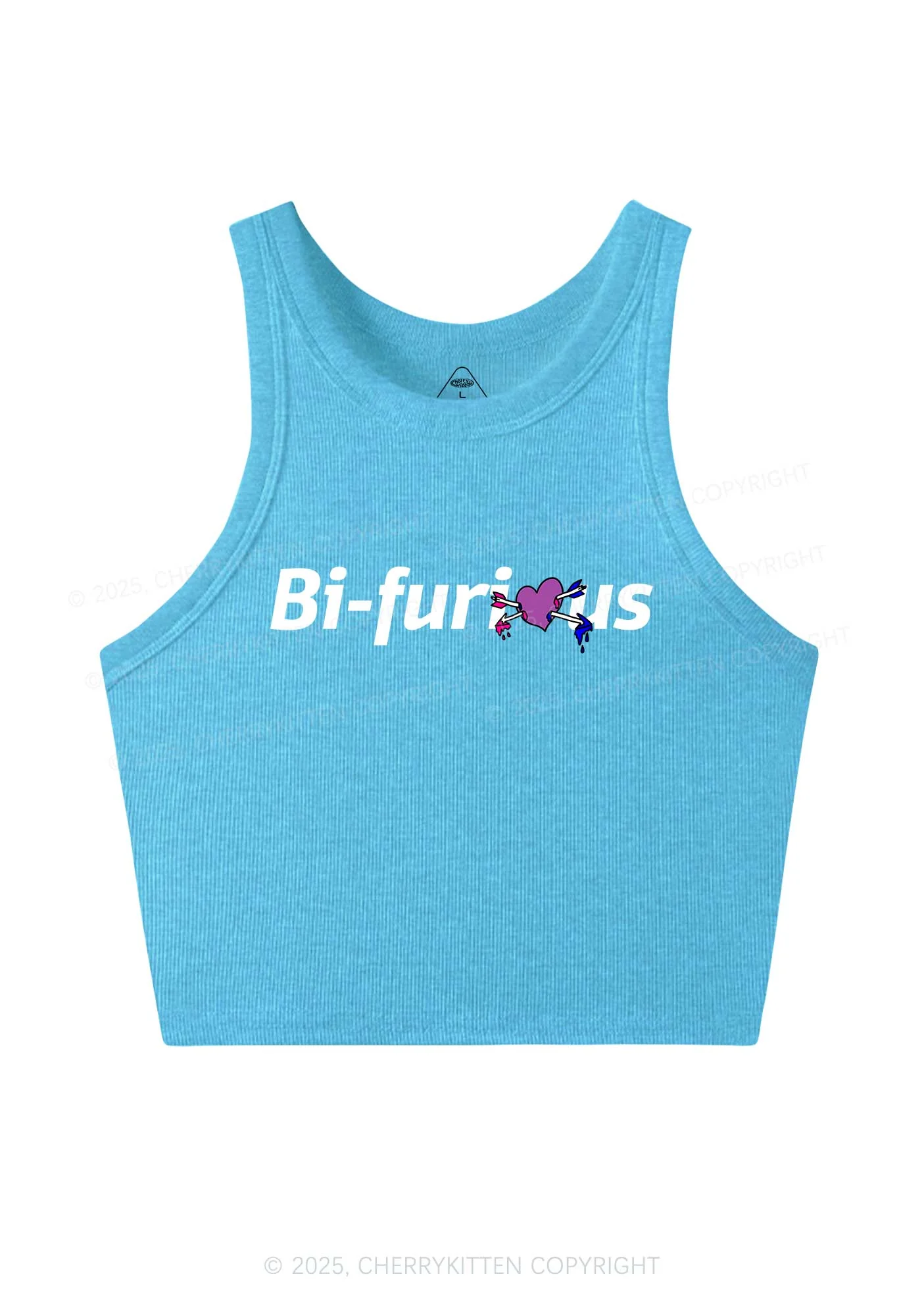 Bifurious Pride Y2K Crop Tank Top Cherrykitten - Image 5