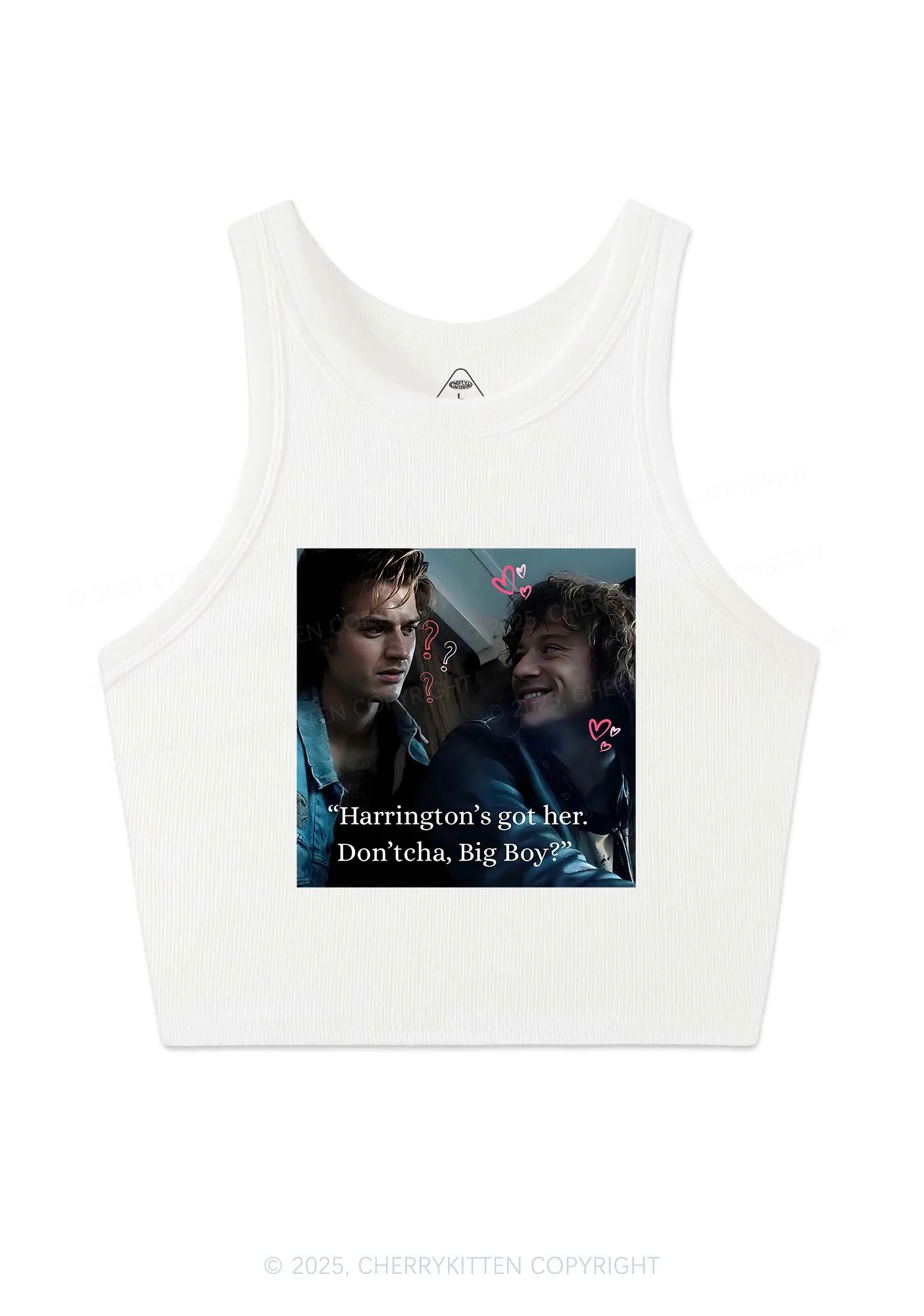 Big Boy Got Her Y2K Crop Tank Top Cherrykitten - Image 3
