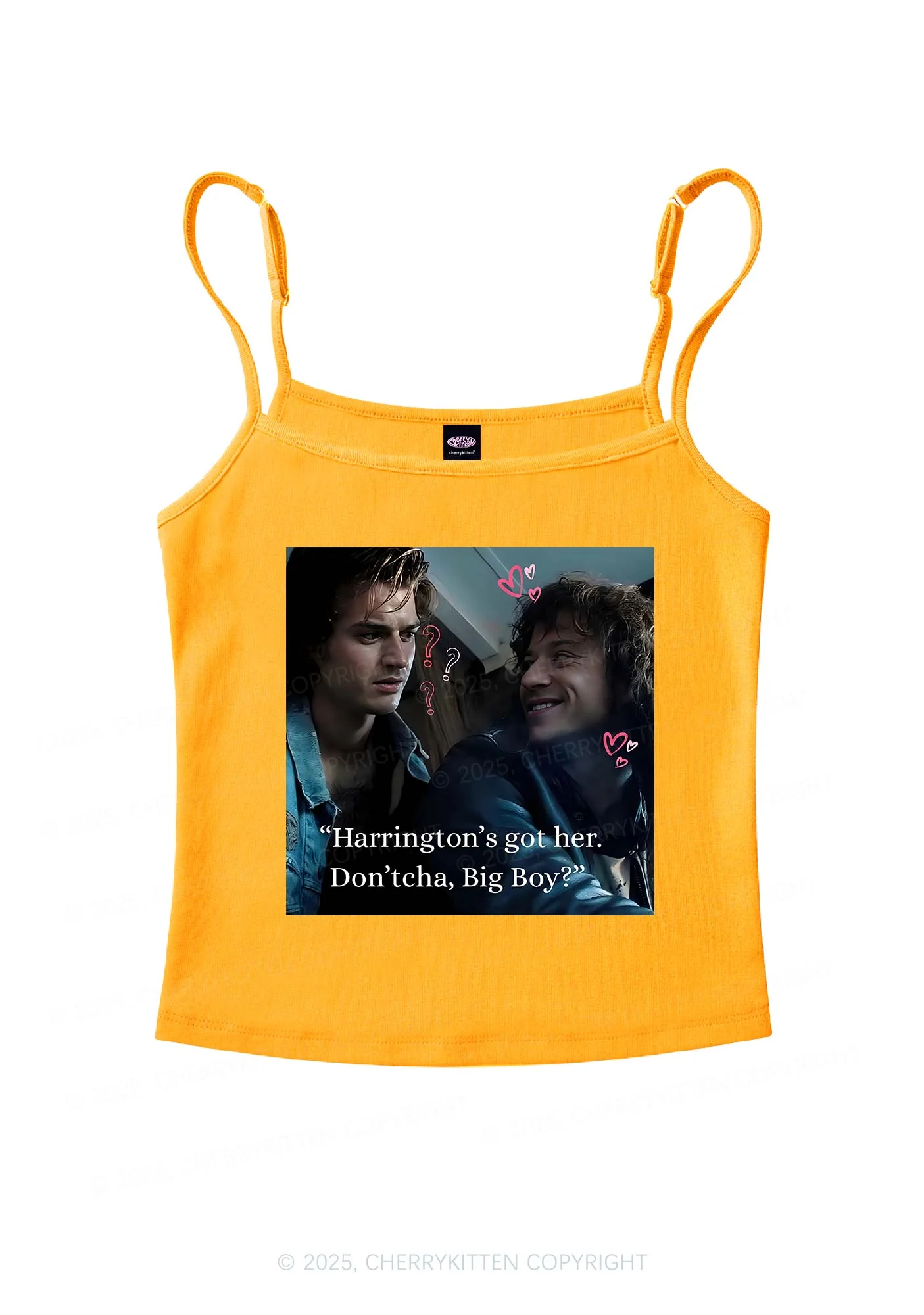 Big Boy Got Her Y2K Spaghetti Strap Cami Cherrykitten - Image 6
