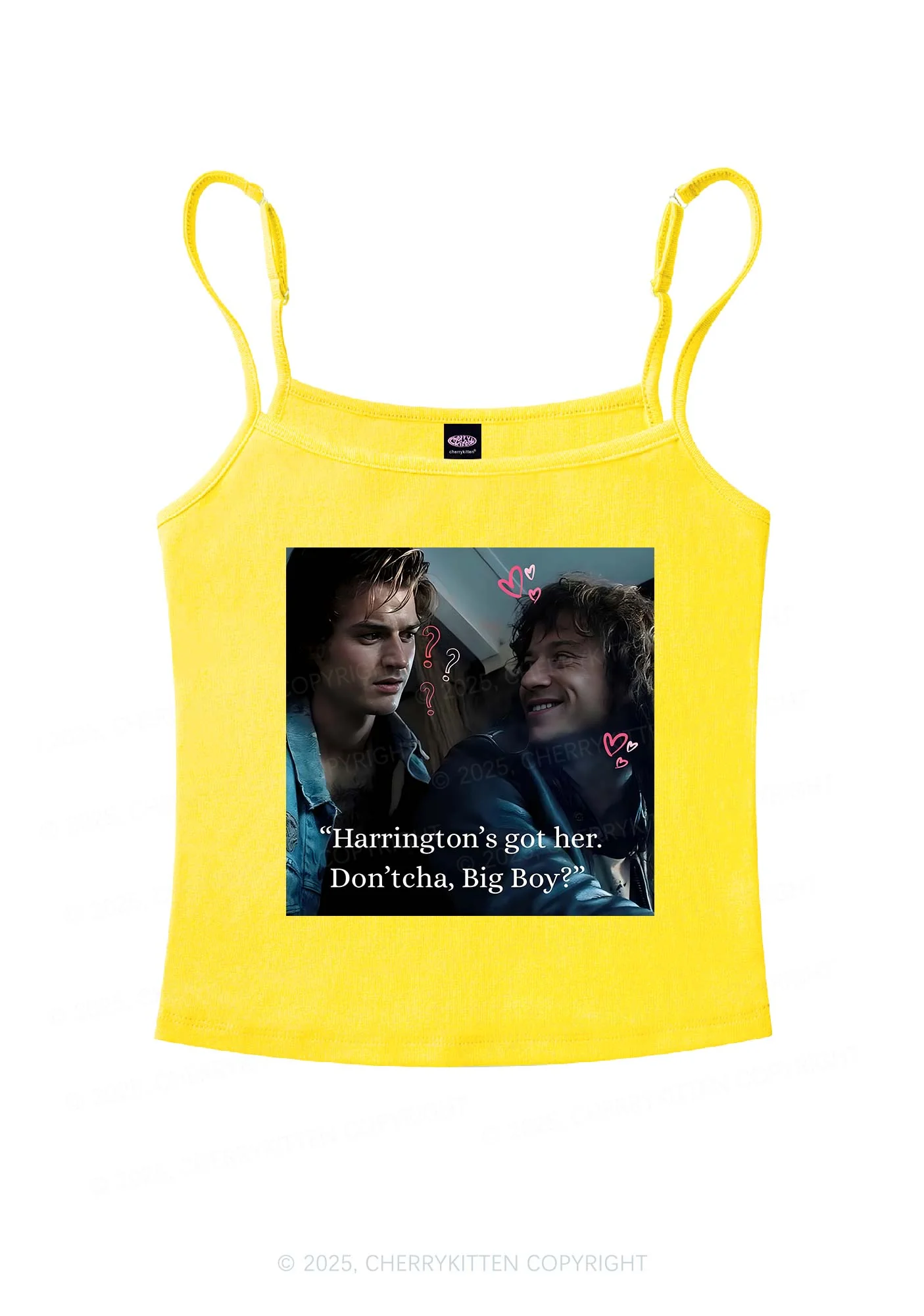Big Boy Got Her Y2K Spaghetti Strap Cami Cherrykitten - Image 7
