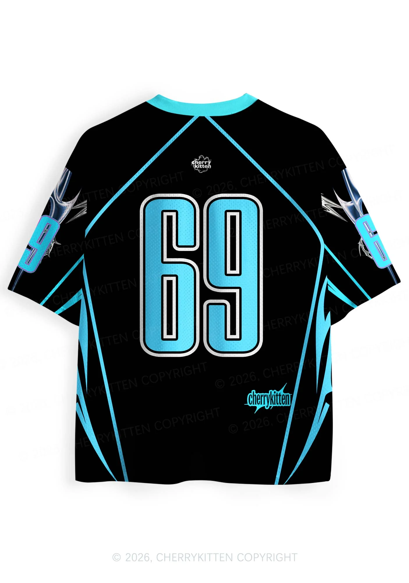 Big Dreams Techno Music Y2K Sport Jersey Shirts Cherrykitten - Image 3