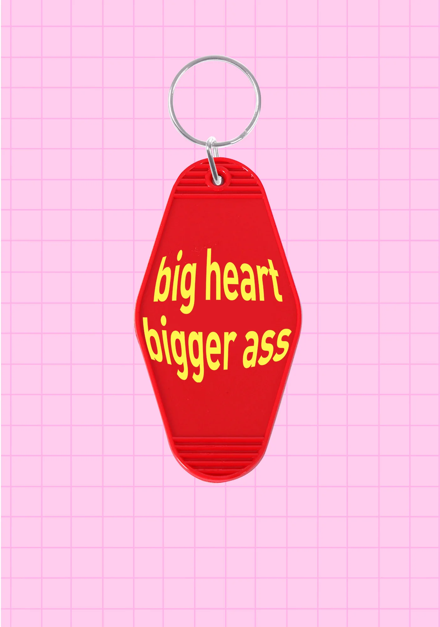 Big Heart 1Pc Y2K Hotel Keychain Cherrykitten - Image 2