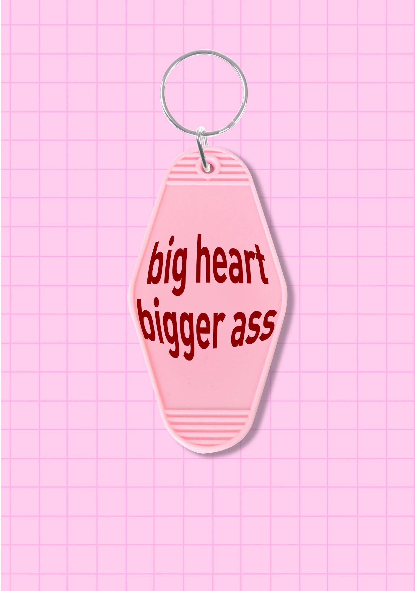 Big Heart 1Pc Y2K Hotel Keychain Cherrykitten - Image 3