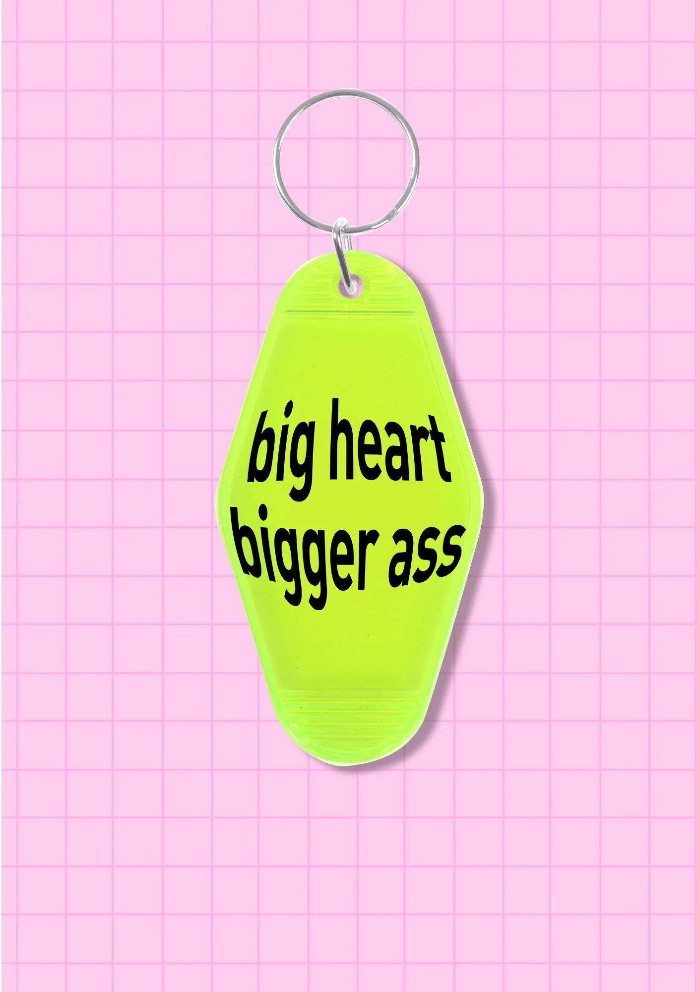 Big Heart 1Pc Y2K Hotel Keychain Cherrykitten - Image 5
