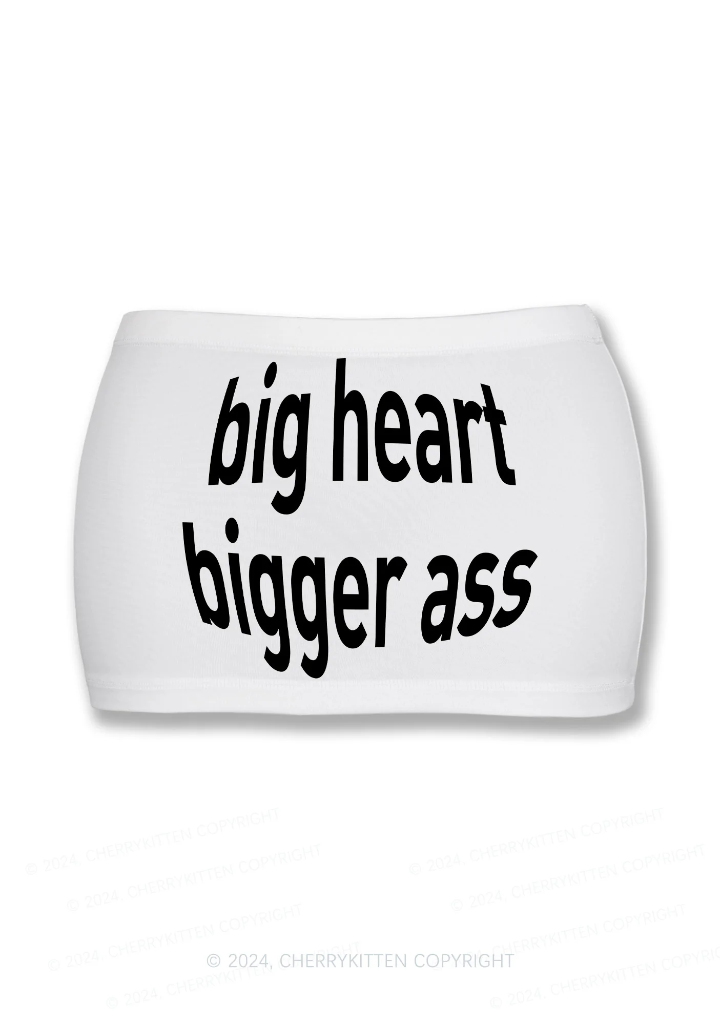 Big Heart Bigger Y2K Mini Hip Skirt Cherrykitten - Image 2