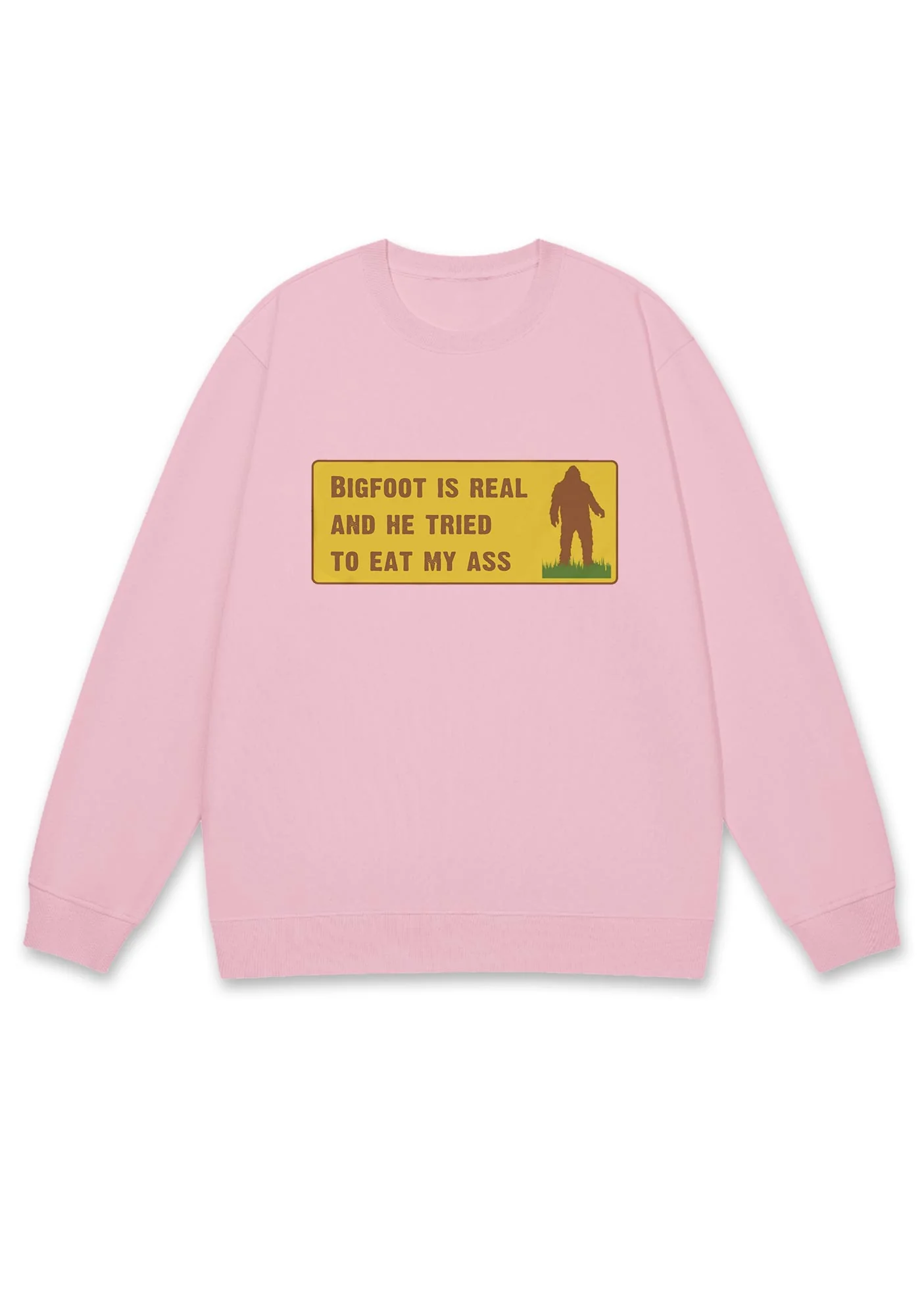 Bigfoot Is Real Y2K Sweatshirt - Image 4