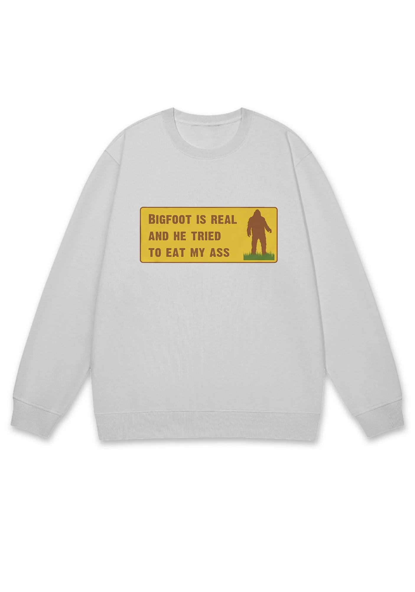 Bigfoot Is Real Y2K Sweatshirt - Image 5