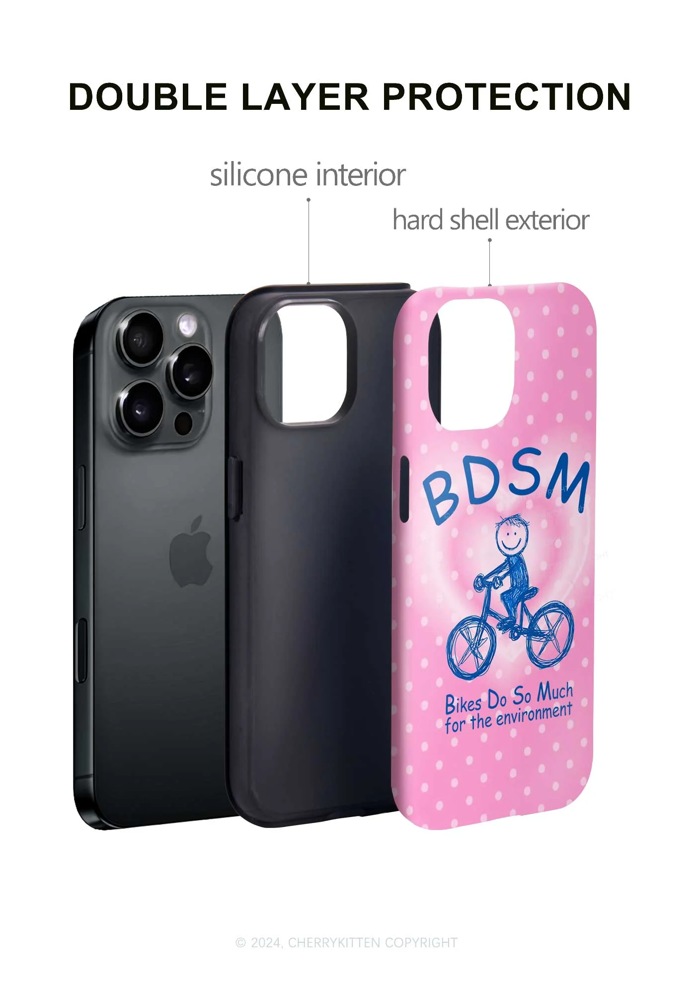 Bikes Do Much Environment Y2K Phone Case Cherrykitten - Image 4