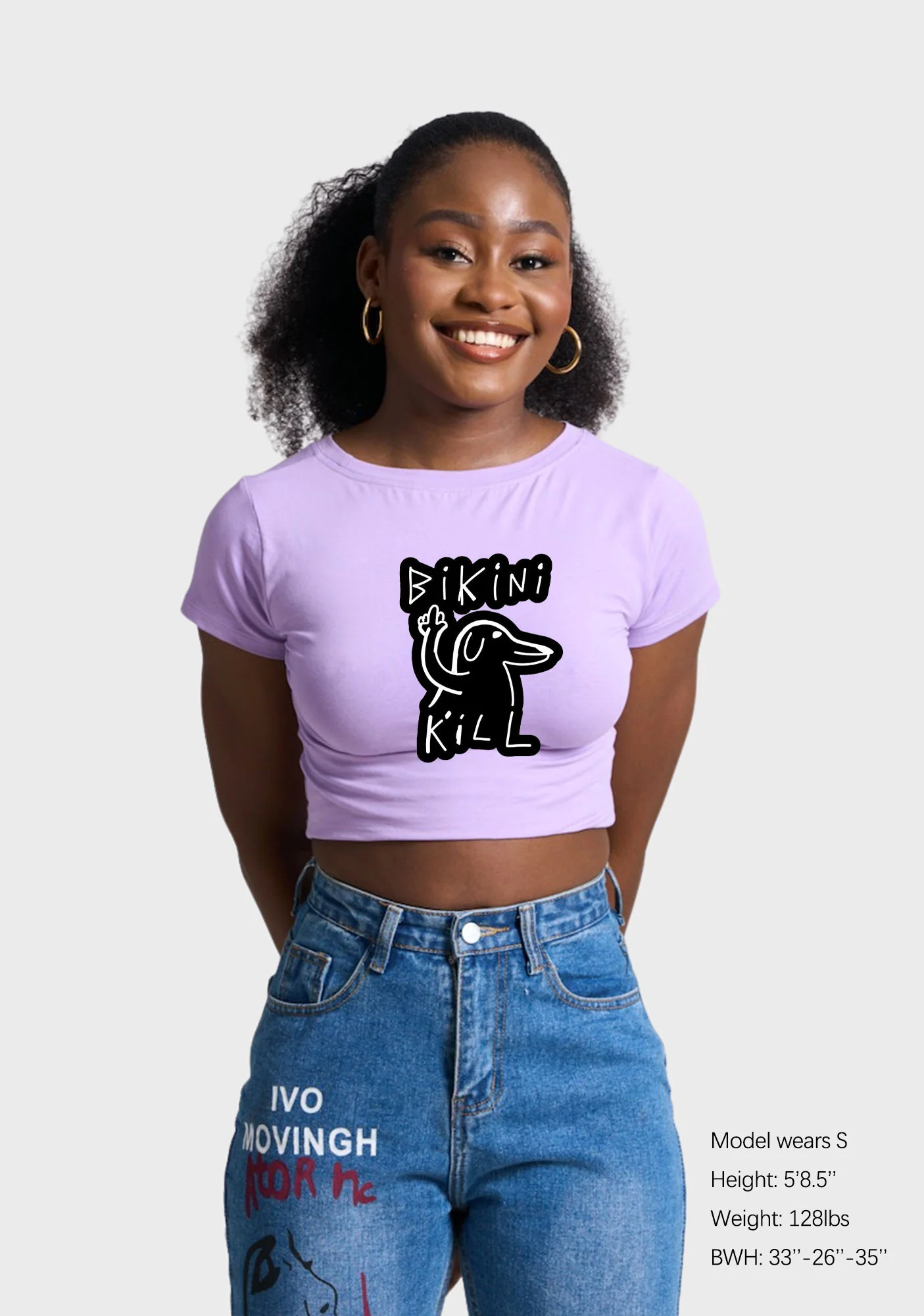 Bikini Kill Y2K Baby Tee - Image 2