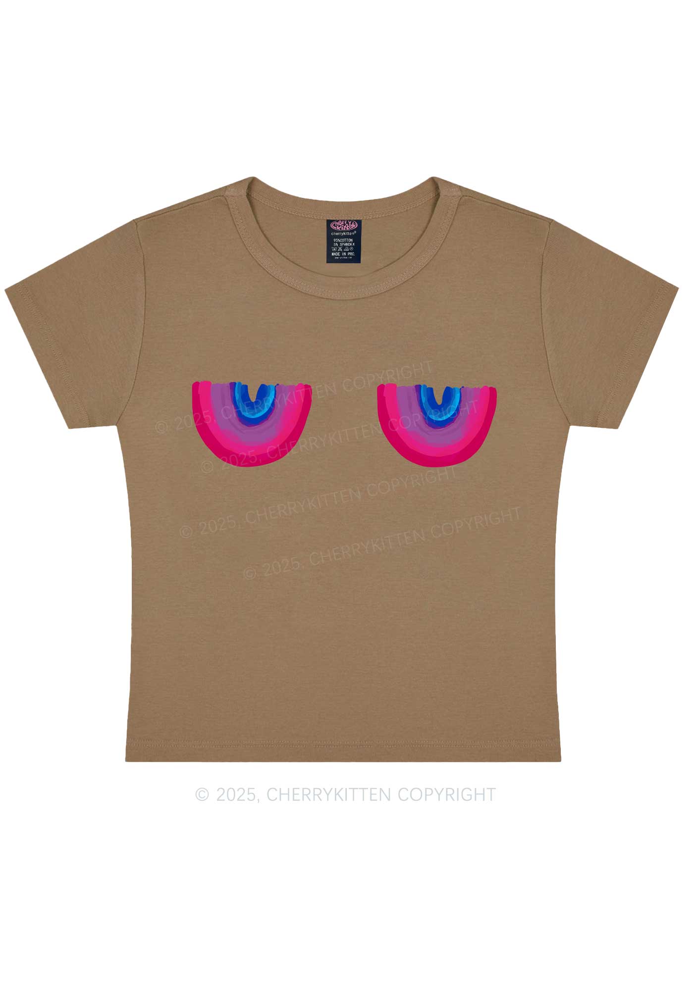 Bisexual Bxxb Y2K Baby Tee Cherrykitten - Image 8