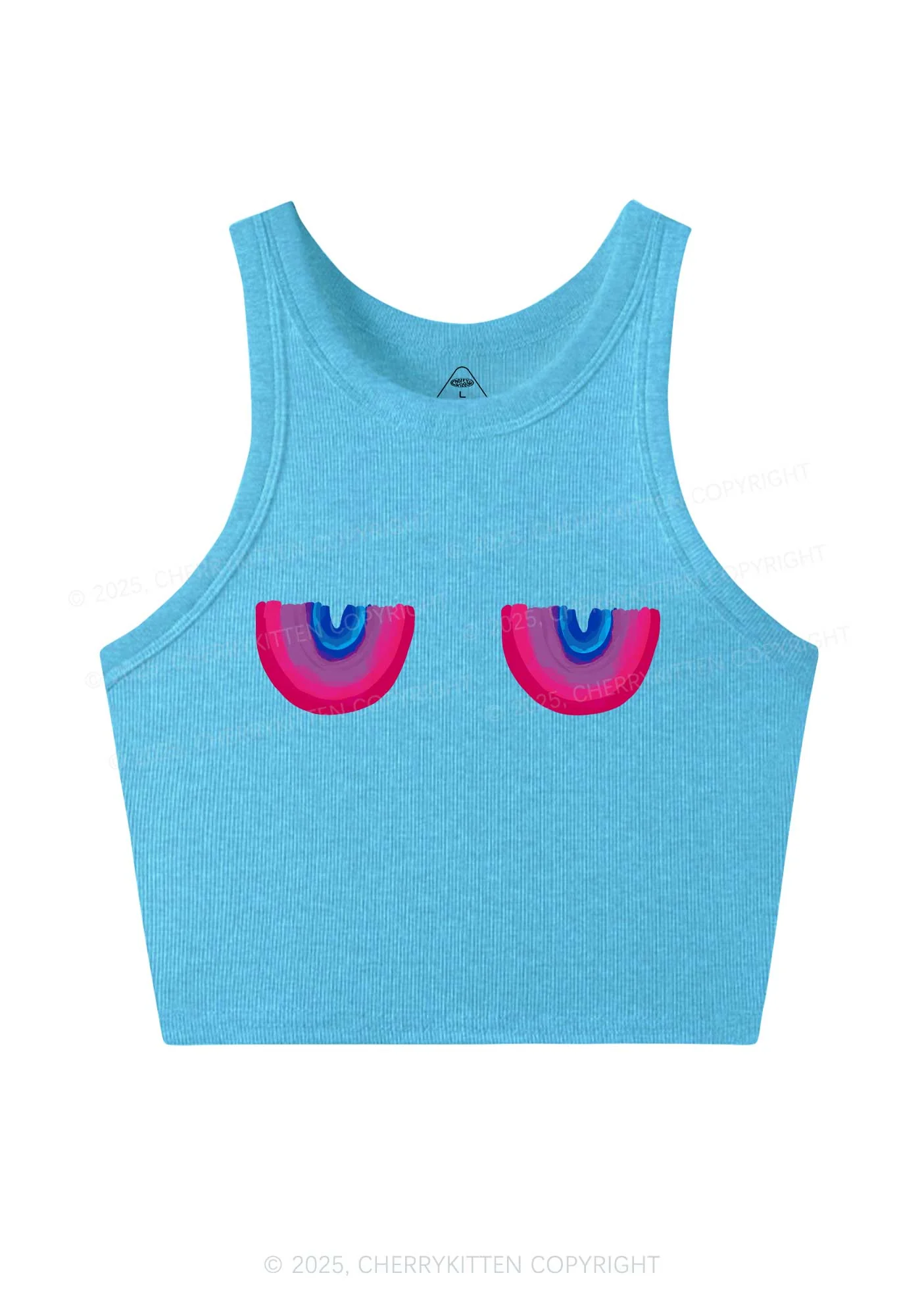 Bisexual Bxxb Y2K Crop Tank Top Cherrykitten - Image 5