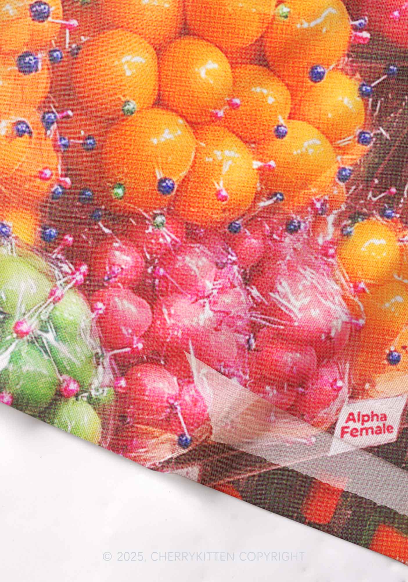 Bisexual Fruit Pride Y2K Mesh Cami Tank Cherrykitten - Image 2