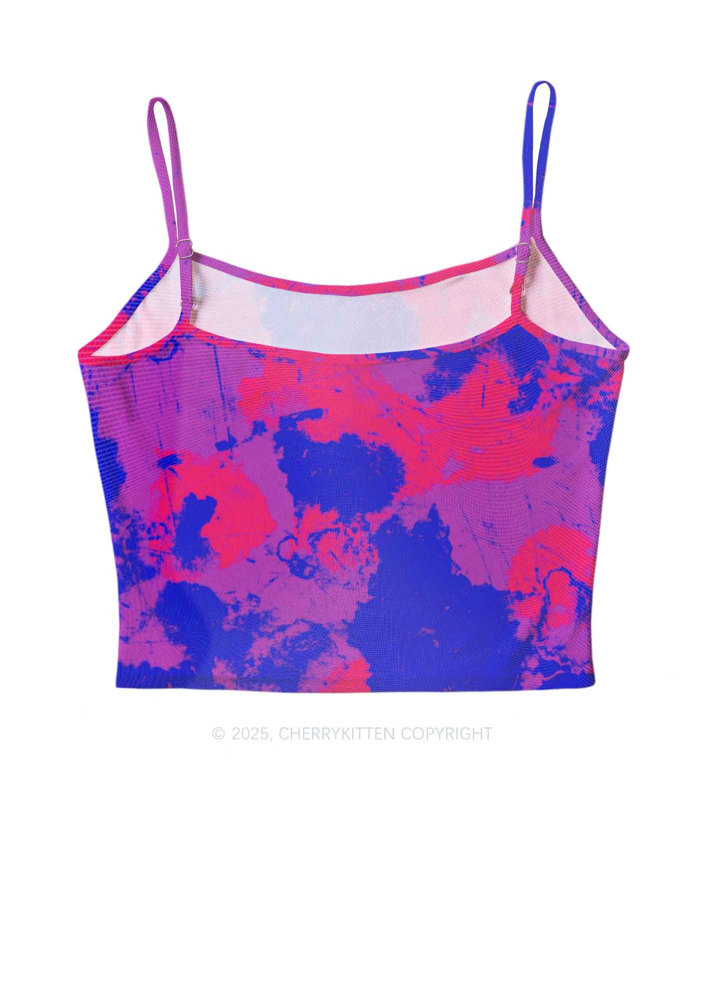 Bisexual Ink Pride Y2K Mesh Cami Tank Cherrykitten - Image 3