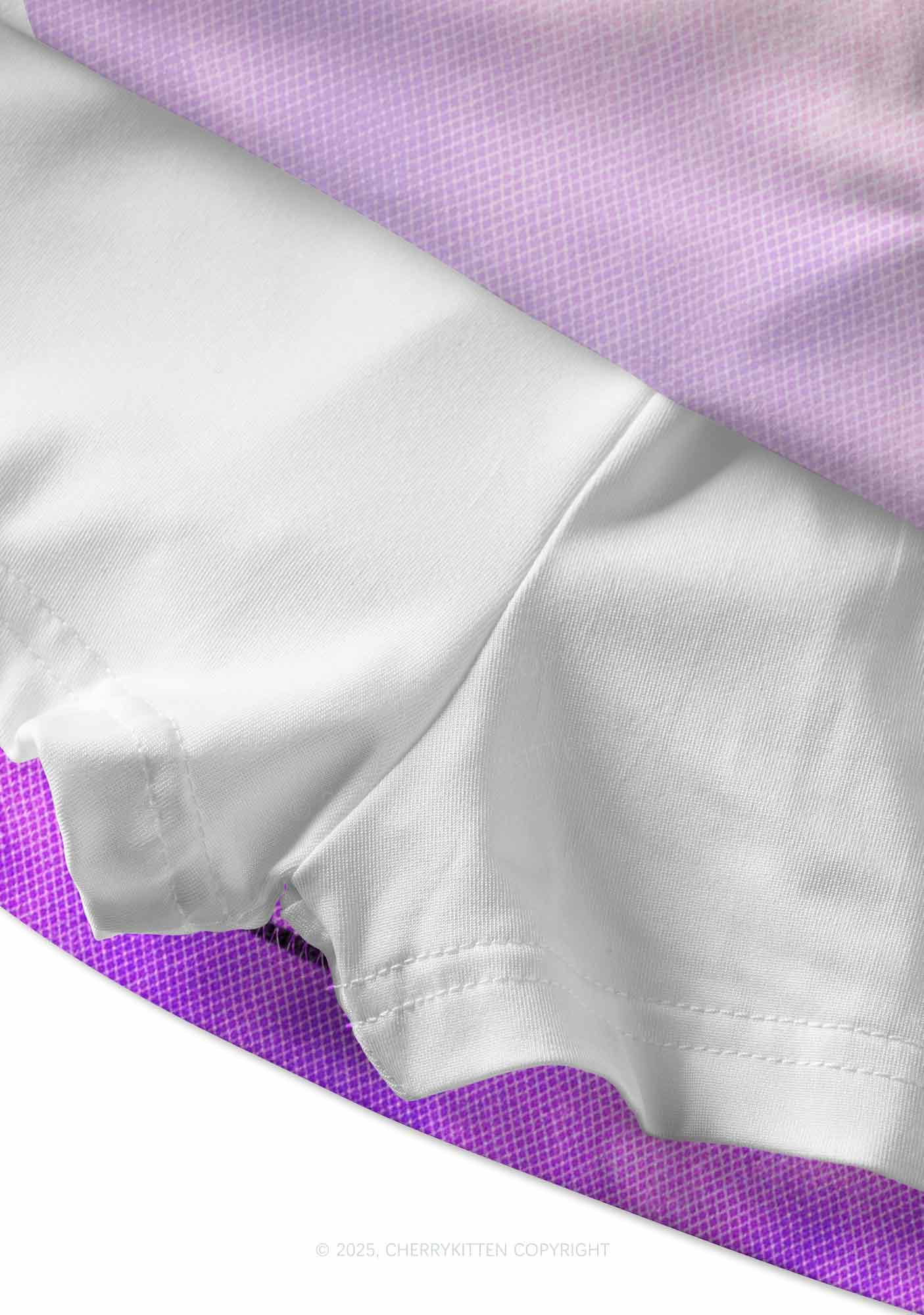 Bisexual Pride Y2K Print Mini Skirt Cherrykitten - Image 2