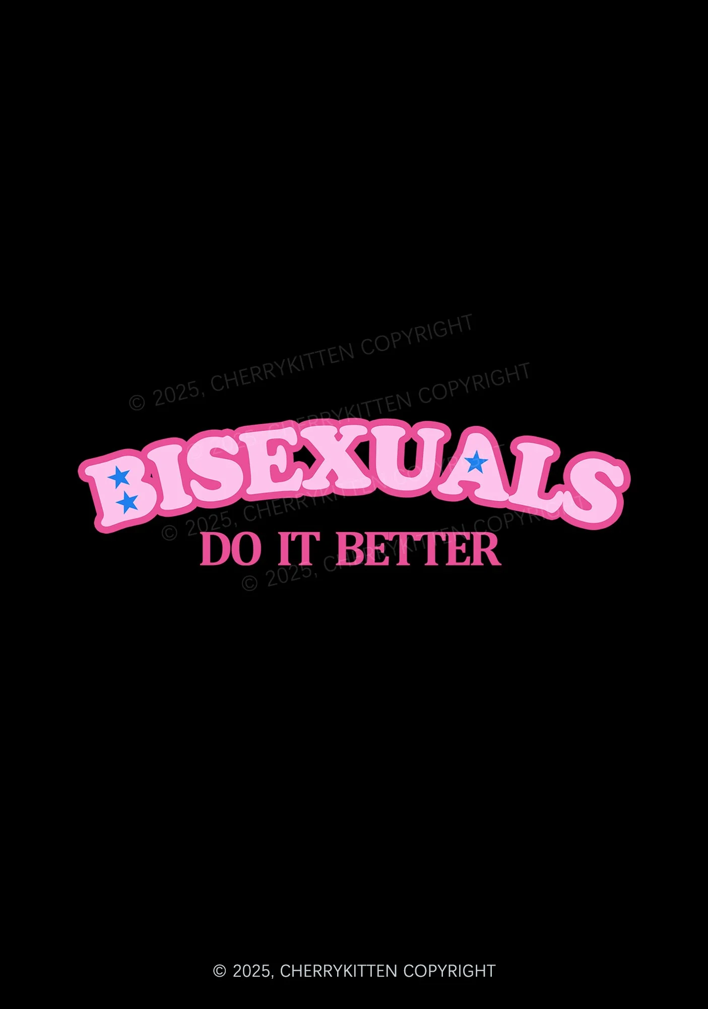 Bisexuals Do It Better Pride 1Pc Y2K Pin Badge Cherrykitten - Image 2