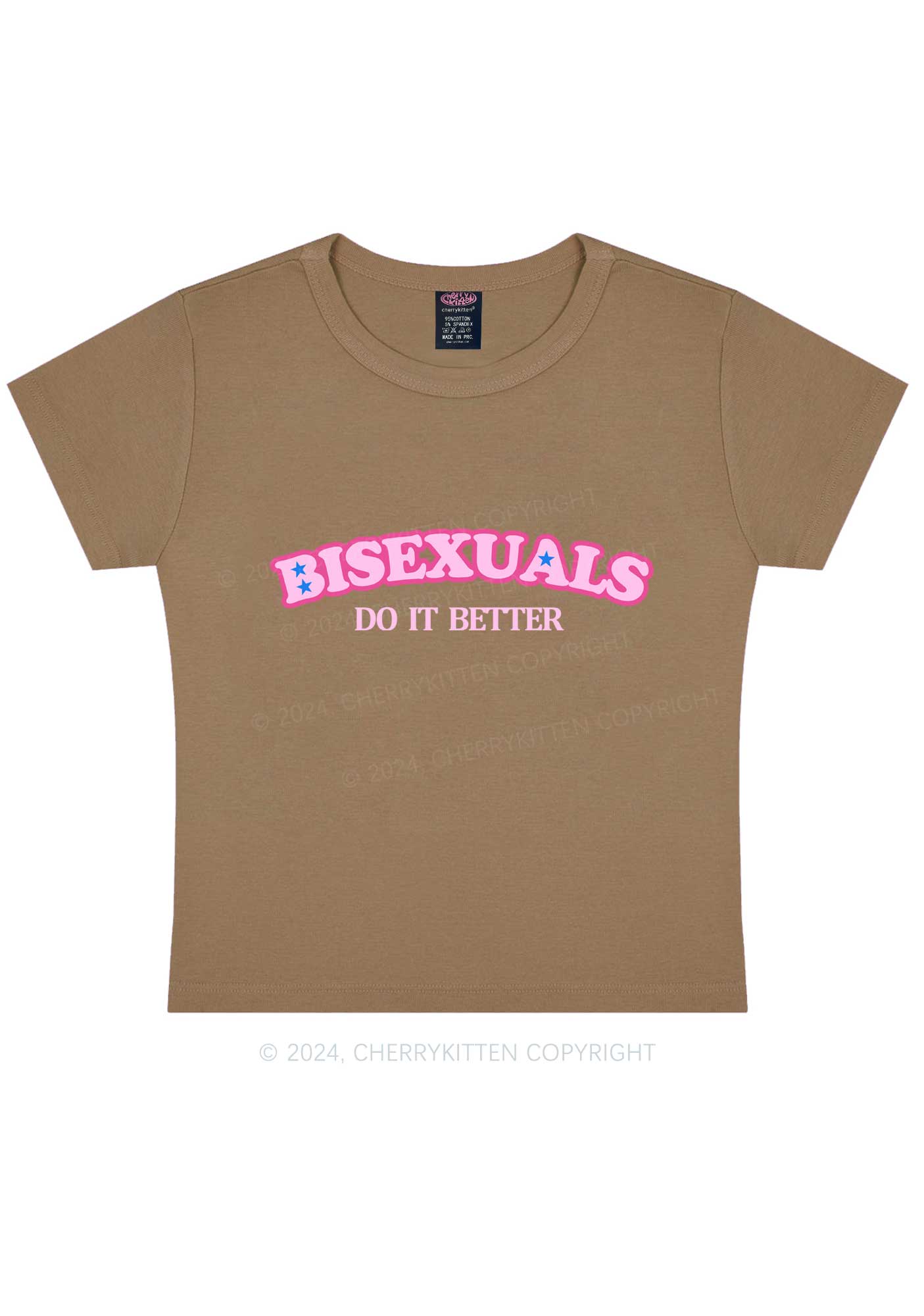 Bisexuals Do It Better Y2K Baby Tee Cherrykitten - Image 11