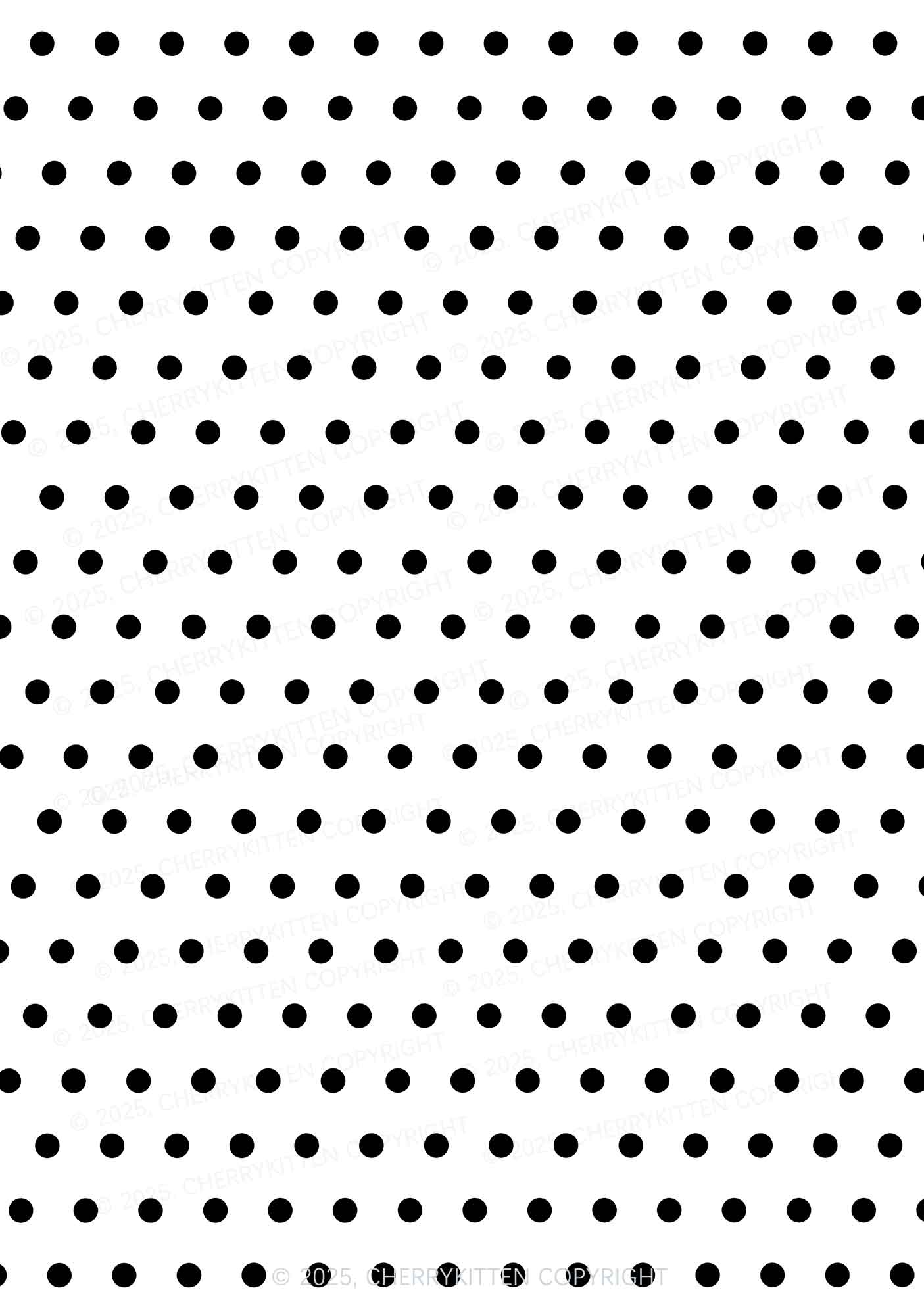 Black And White Big Dots Y2K Print Bikini Set Cherrykitten - Image 2
