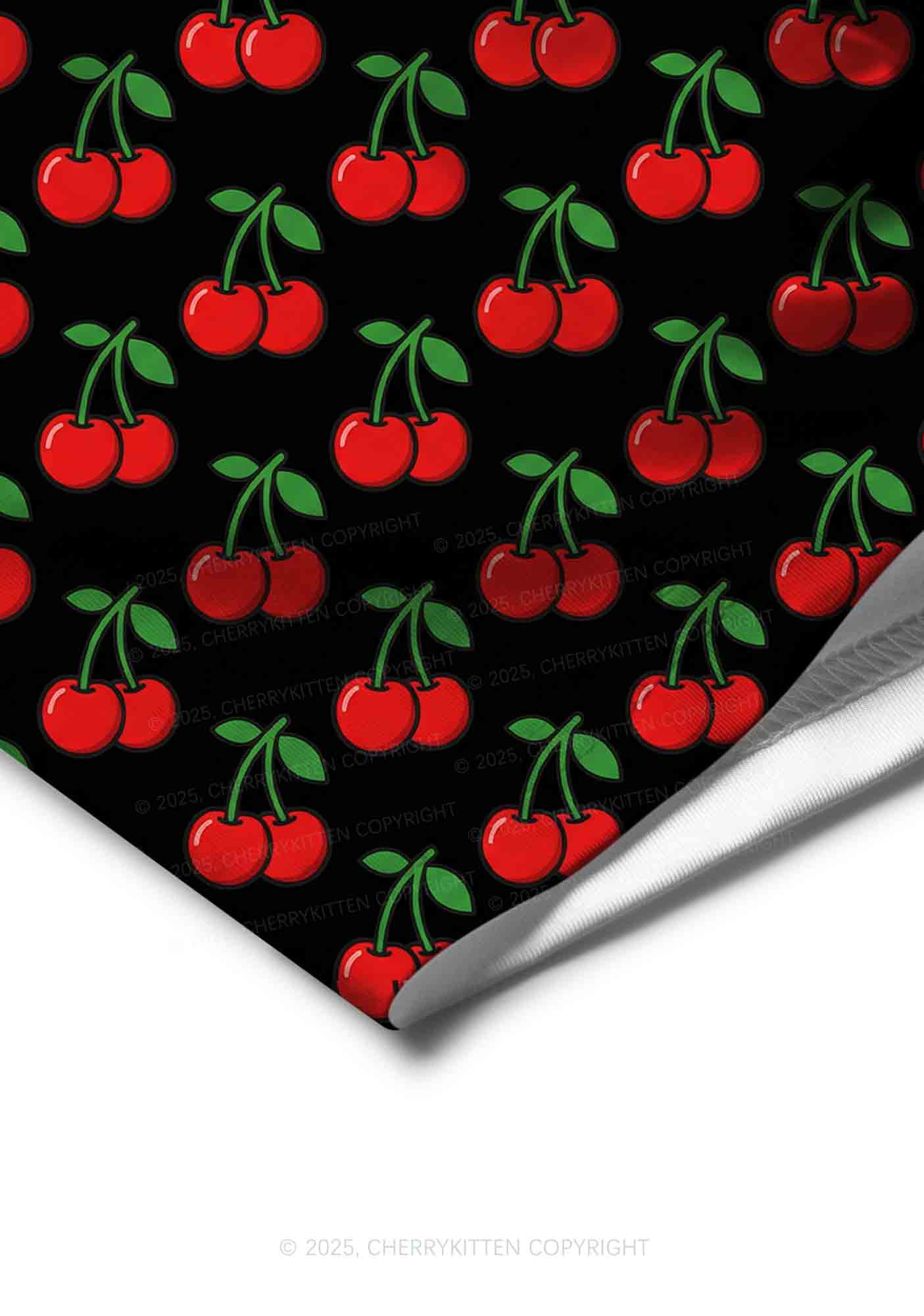 Black Cherry Y2K Print Men Boxer Briefs Cherrykitten - Image 4