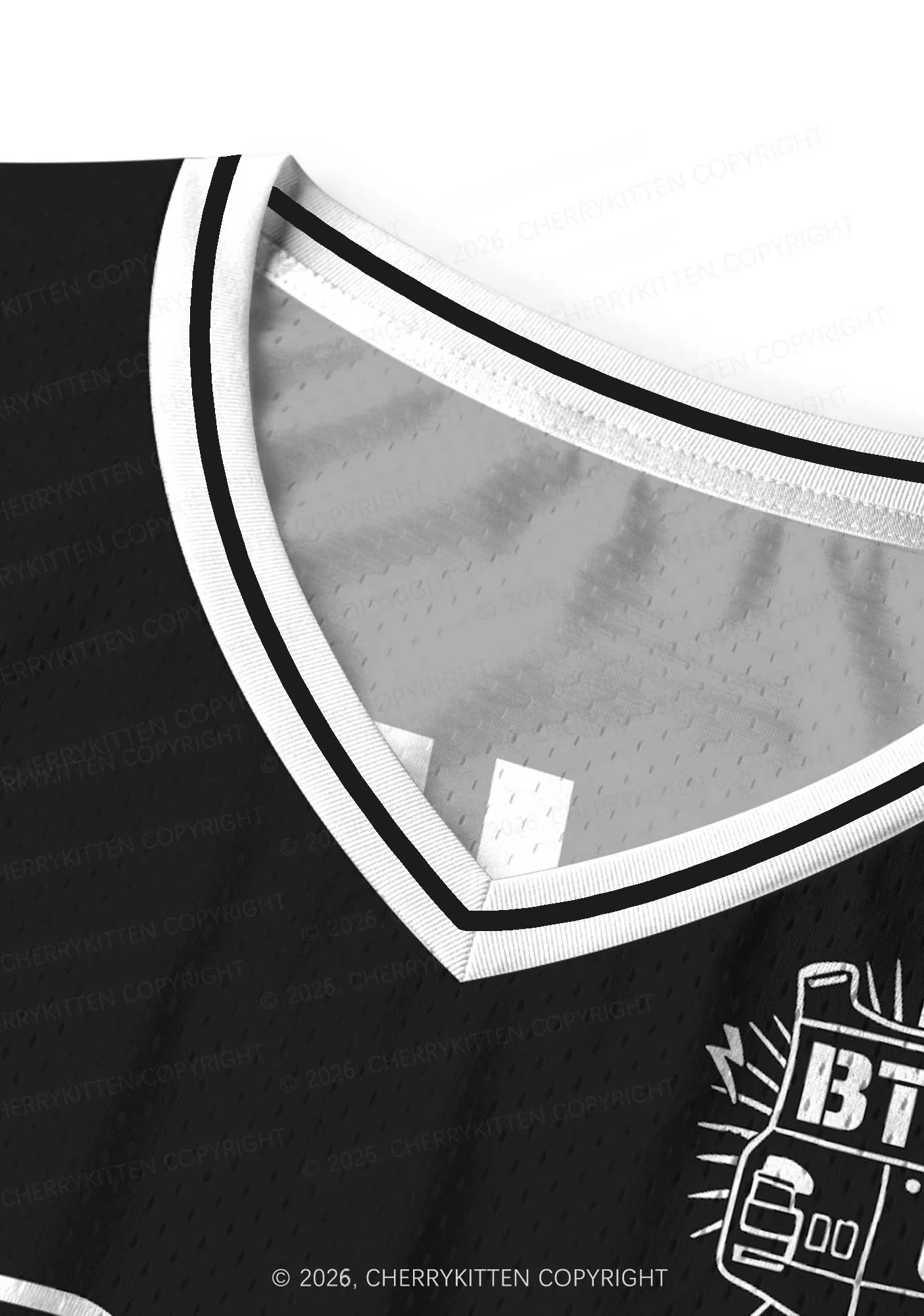 Black Kpop Boys Number Y2K Sport Jersey Tank Cherrykitten - Image 10