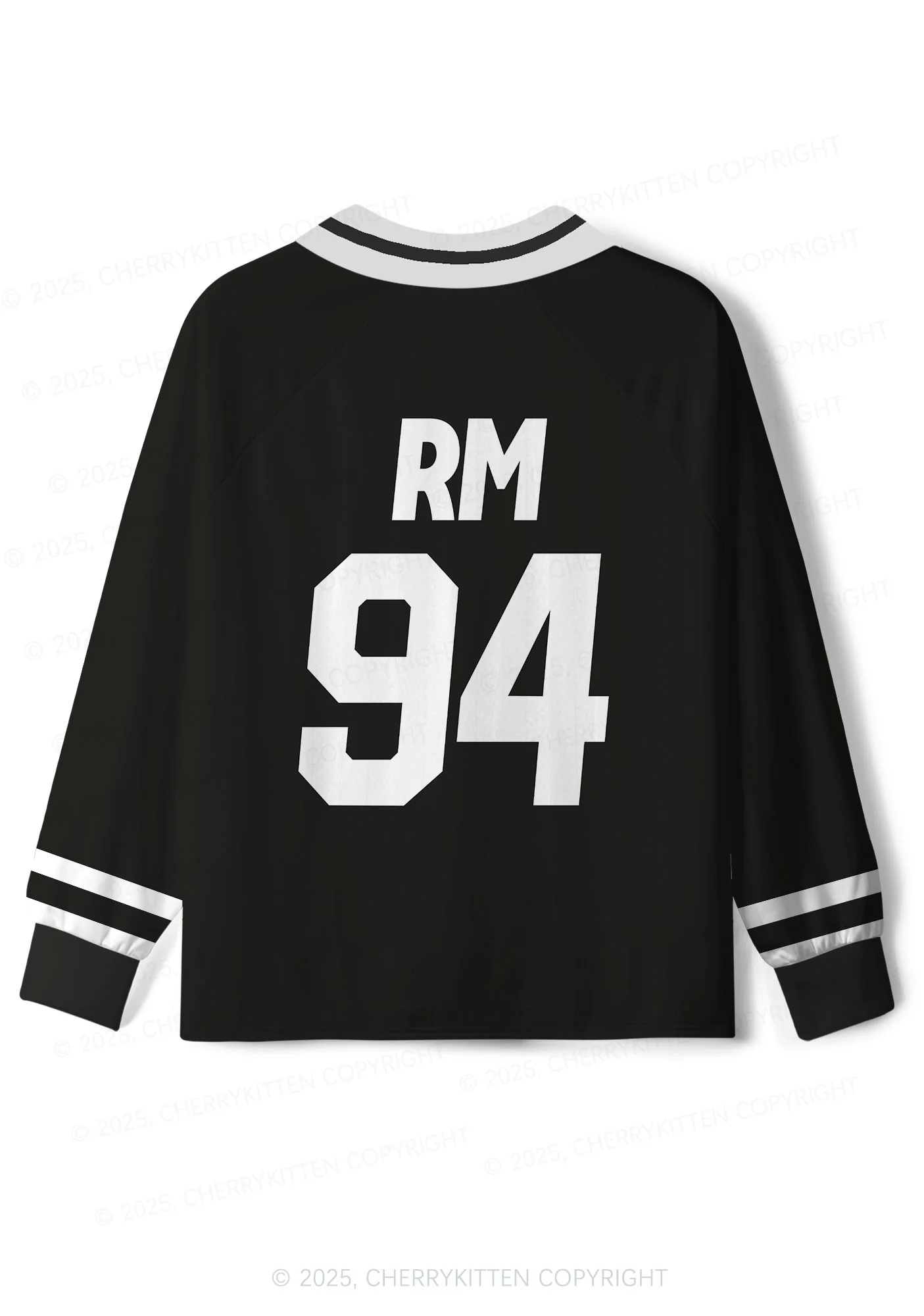 Black Kpop Members Y2K Long Sleeve Sport Jersey Shirts Cherrykitten - Image 7