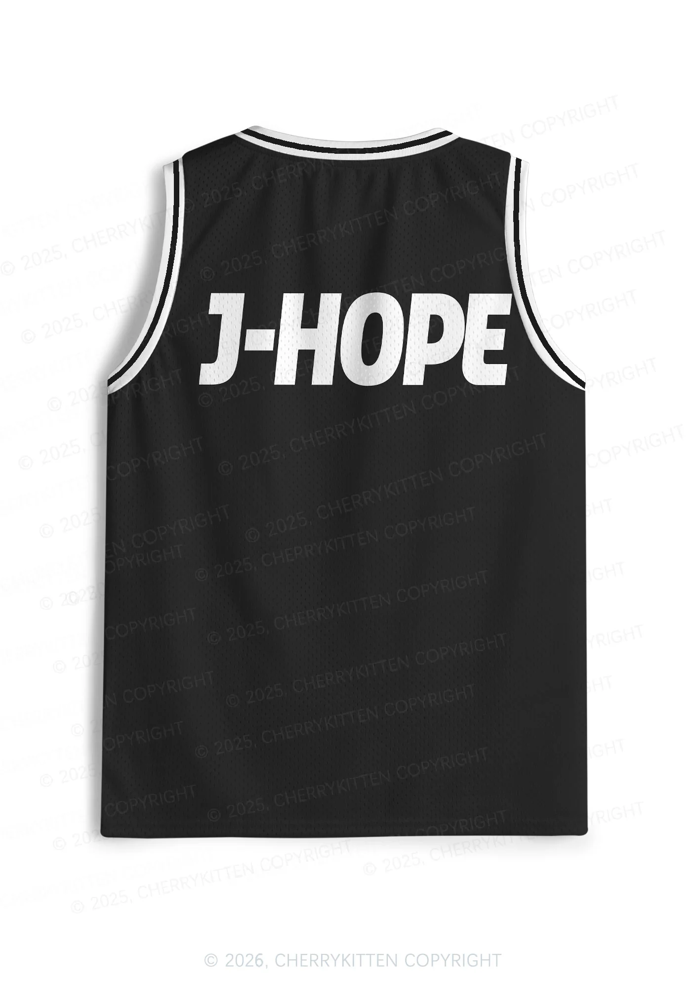 Black Kpop Members Y2K Sport Jersey Tank Cherrykitten - Image 9