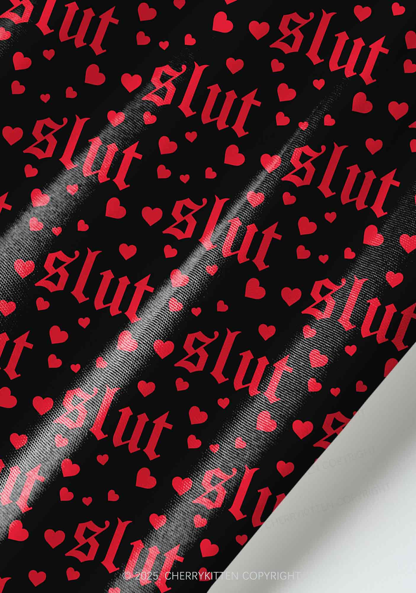Black Slxt Y2K Pet Shirts Cherrykitten - Image 5