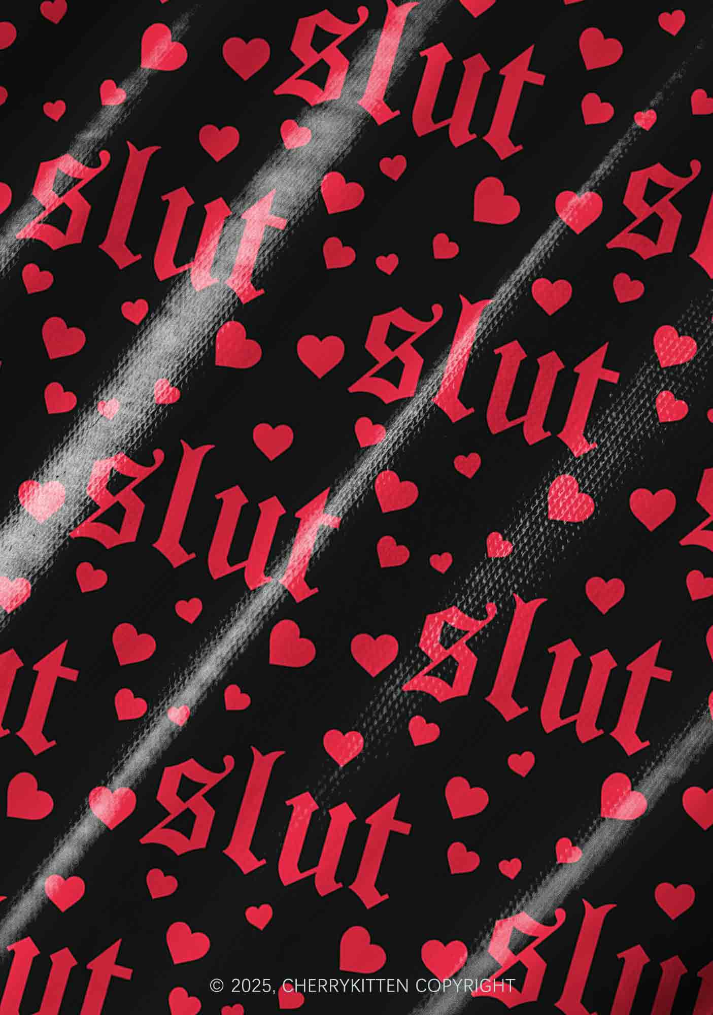 Black Slxt Y2K Pet Tank Top Cherrykitten - Image 5