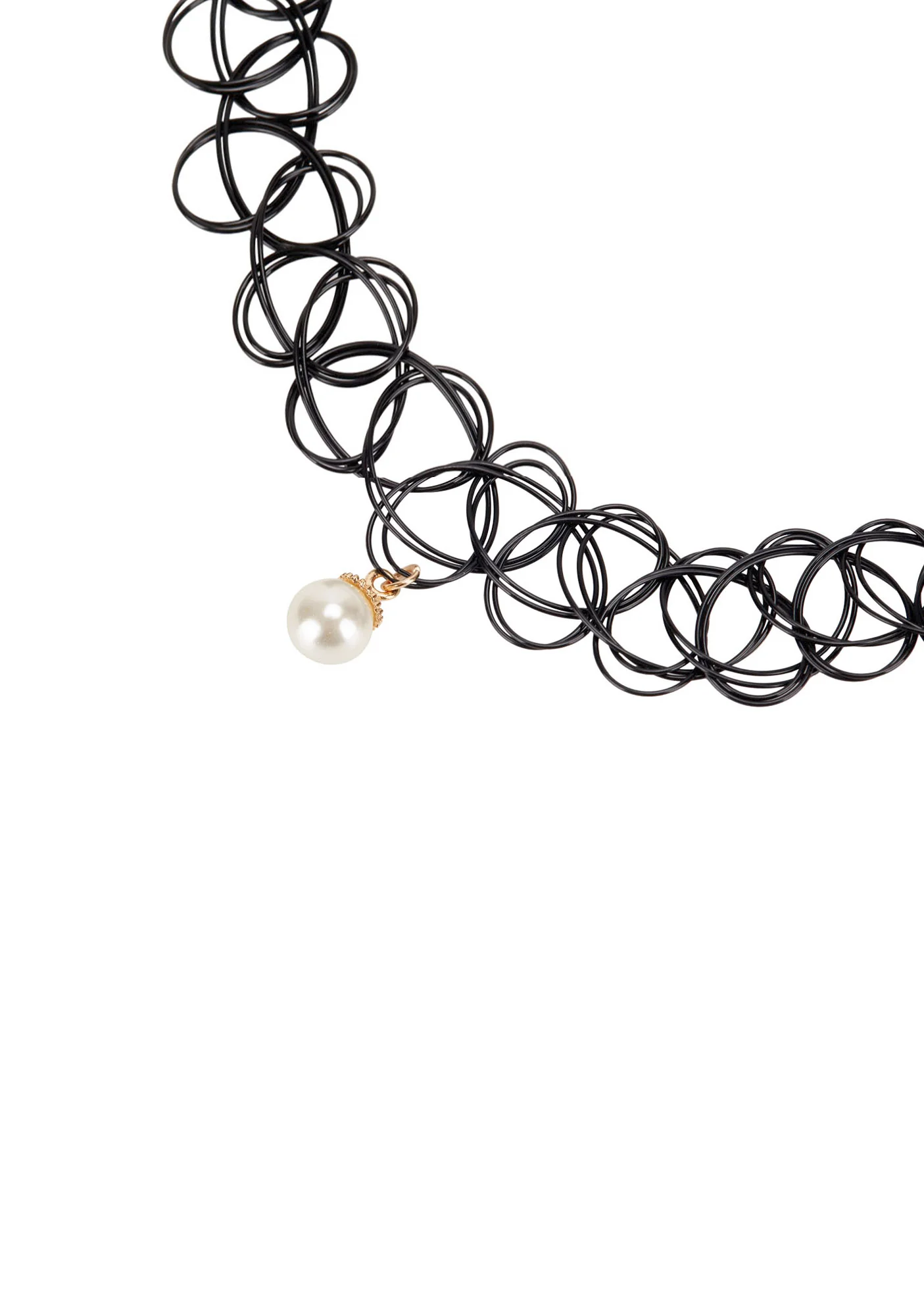 Black Vintage Choker Y2K Necklace Cherrykitten - Image 6