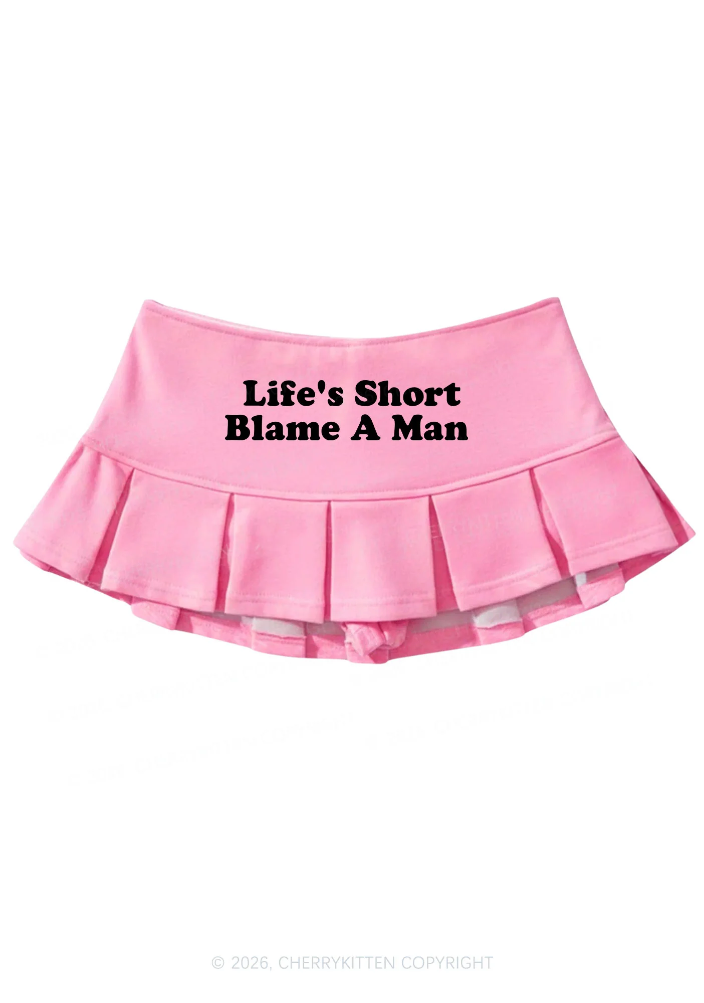 Blame A Man Y2K Mini Pleated Skirts Cherrykitten - Image 4