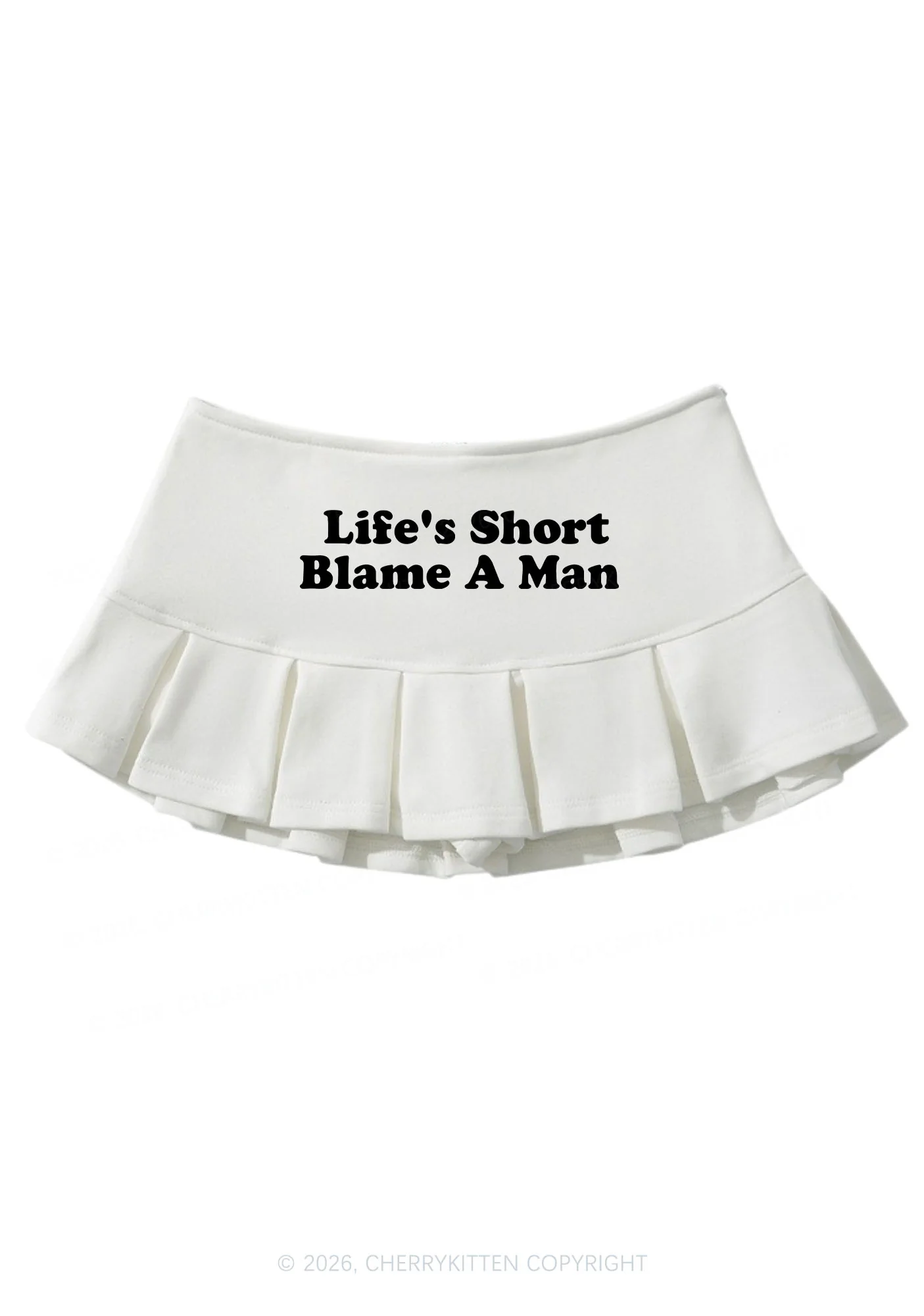 Blame A Man Y2K Mini Pleated Skirts Cherrykitten - Image 5