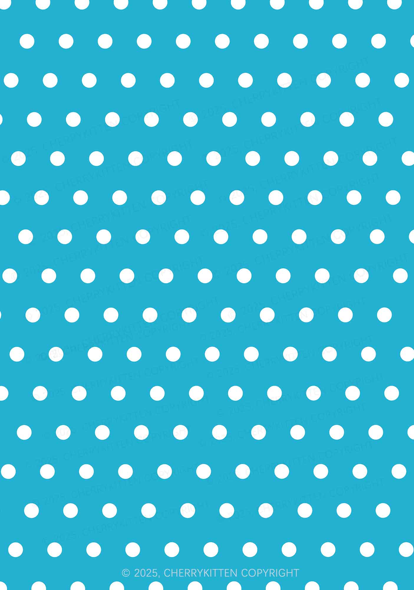 Blue And White Dots Y2K Print Bikini Set Cherrykitten - Image 2