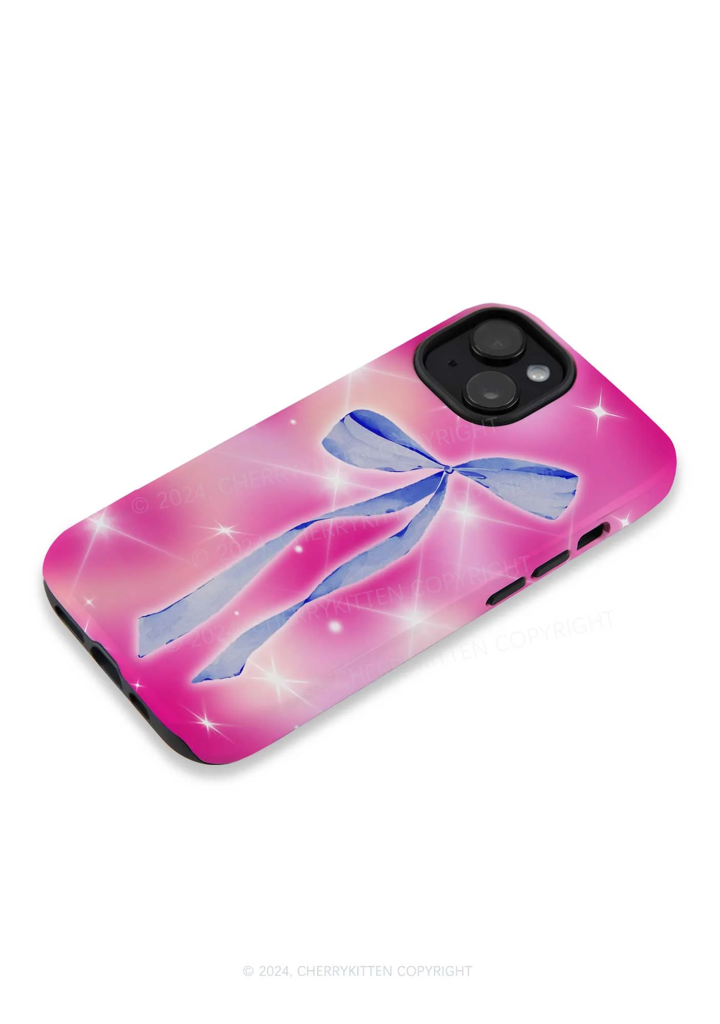 Blue Bow Y2K Phone Case Cherrykitten - Image 6