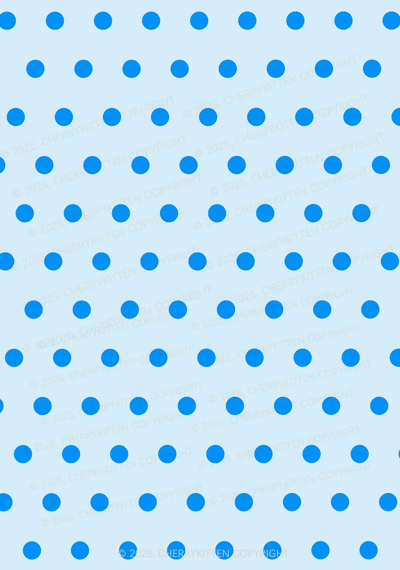 Blue Dots On Light Back Y2K Print Bikini Set Cherrykitten - Image 2
